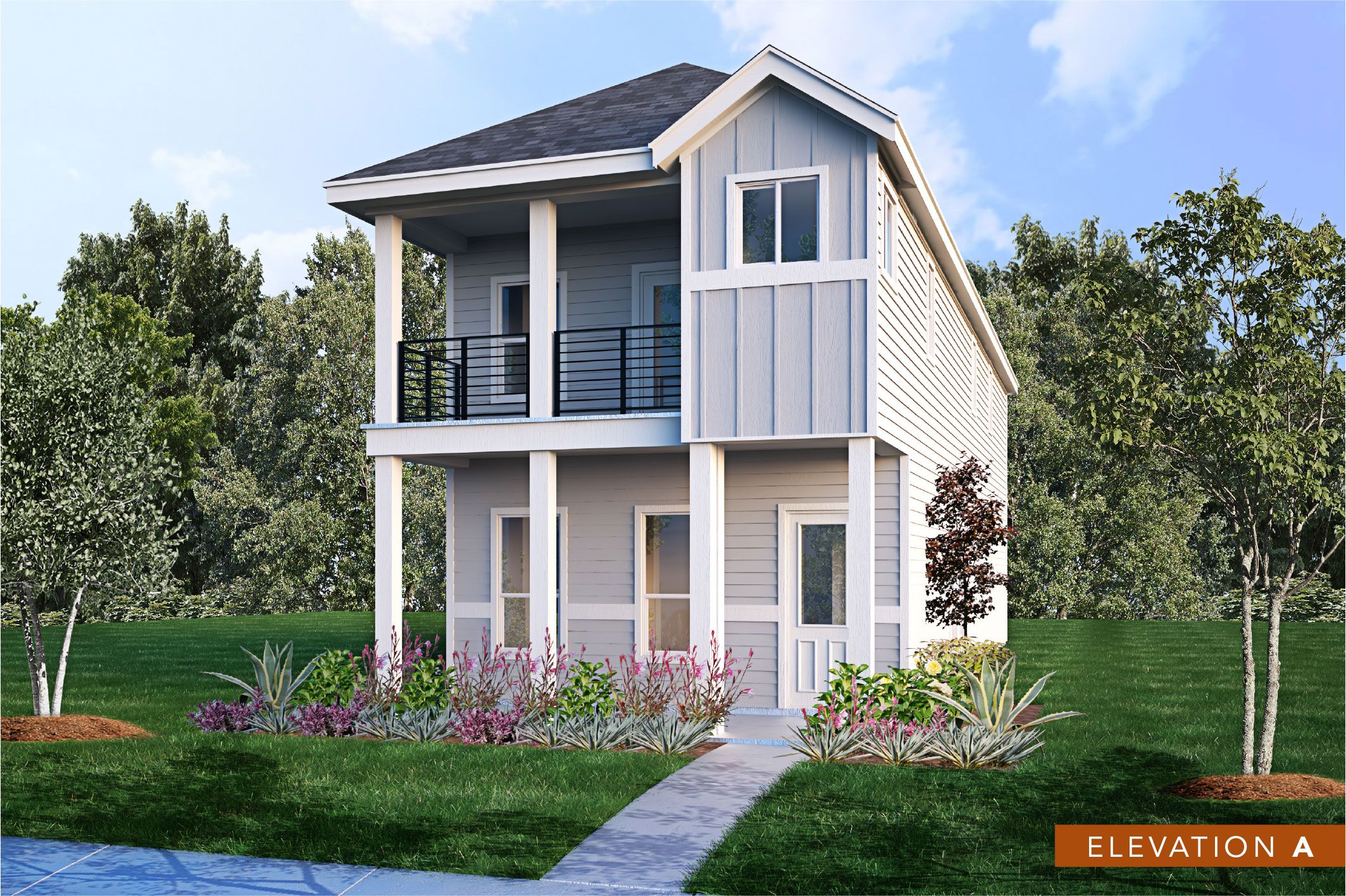 New Braunfels: Town Creek por Wes Peoples Homes en Austin Texas