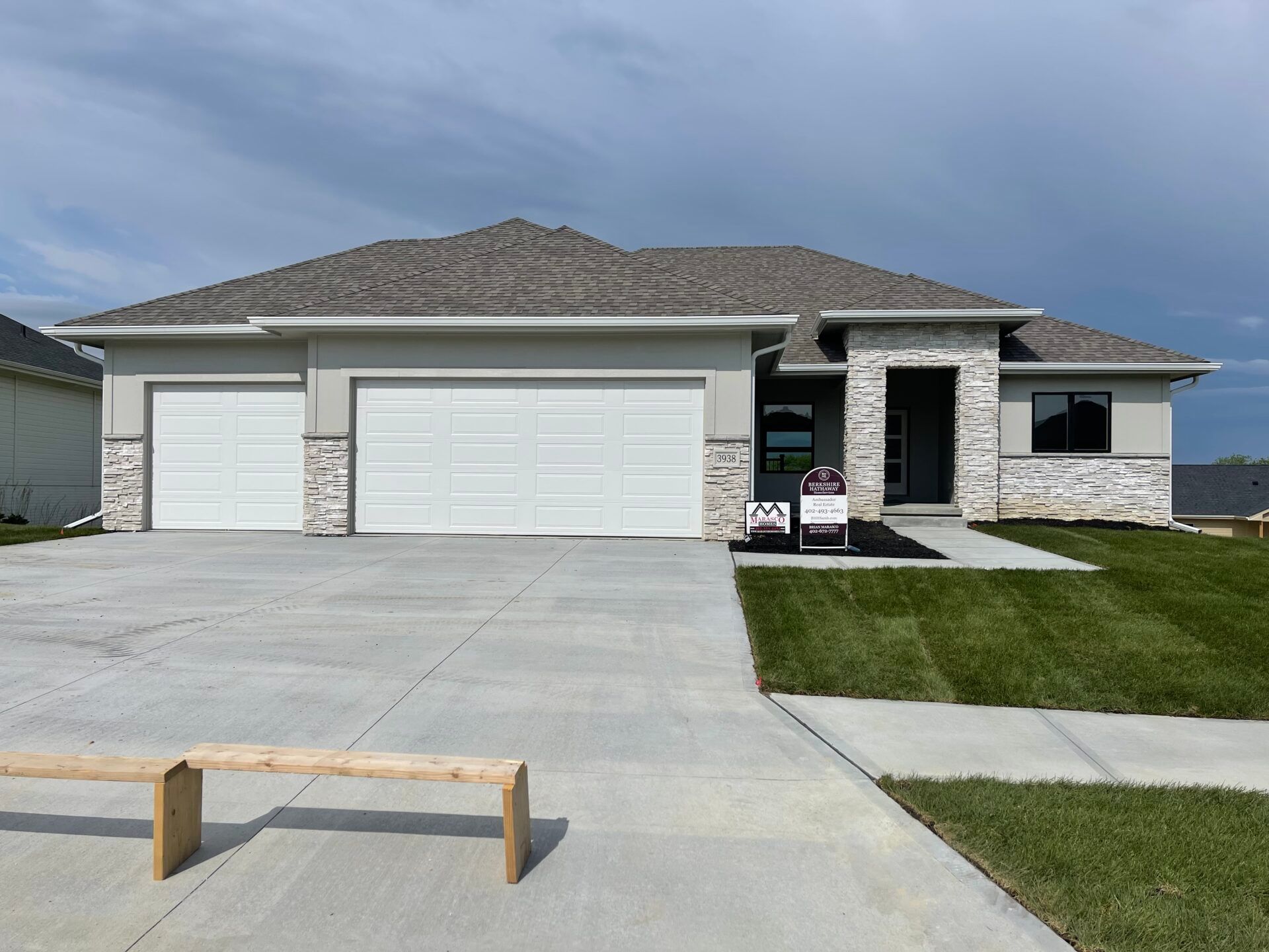 Grandview Ridge por Marasco Homes en Omaha Nebraska