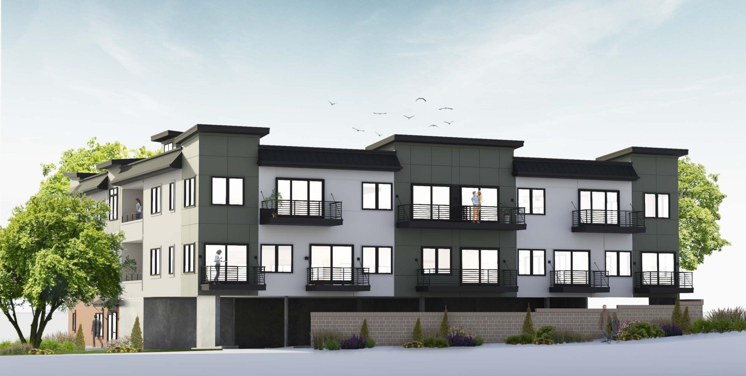 Pearl Flats por Dirc Homes LLC en Denver Colorado