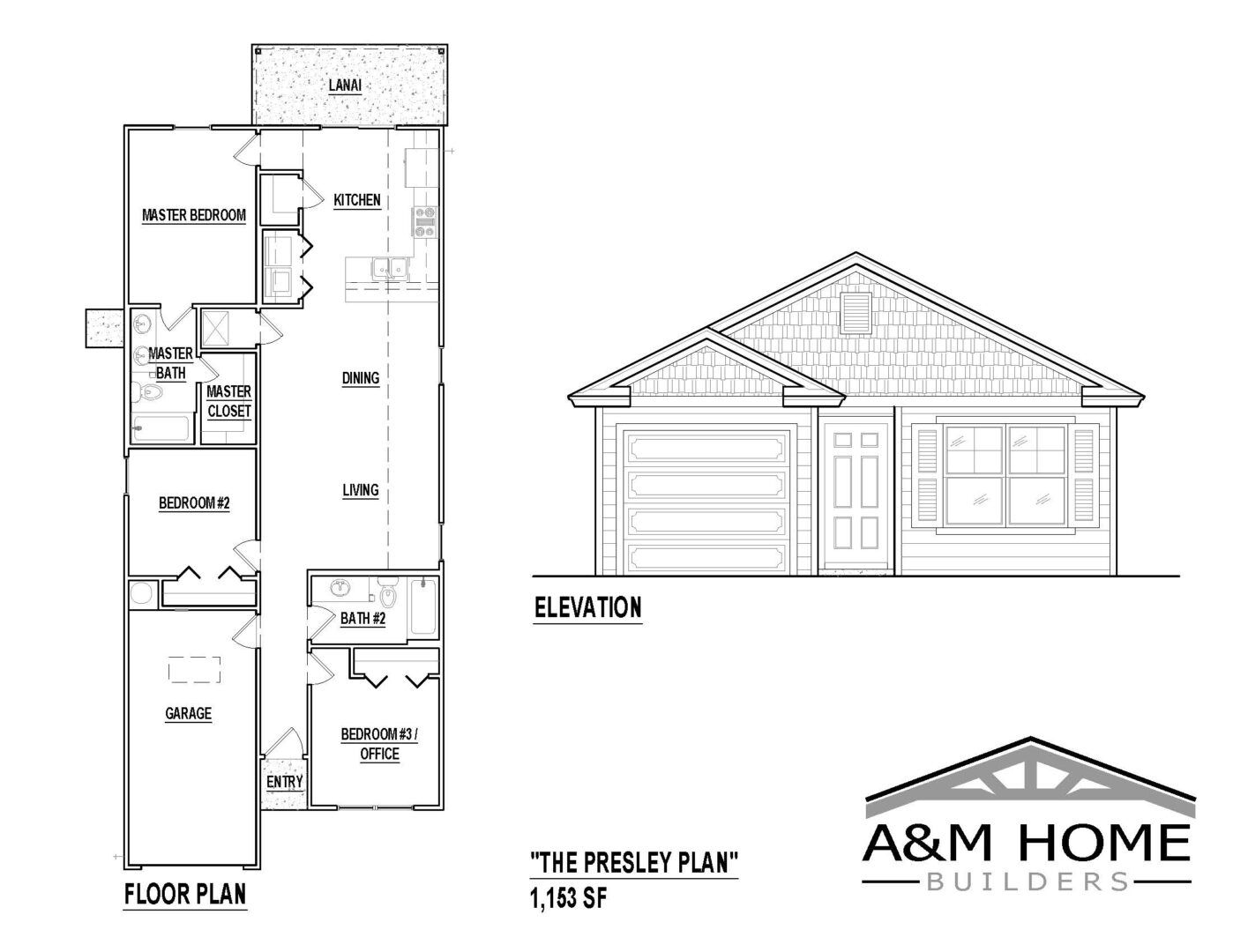 A&M Home Builders por A&M Home Builders en Jacksonville-St. Augustine Florida