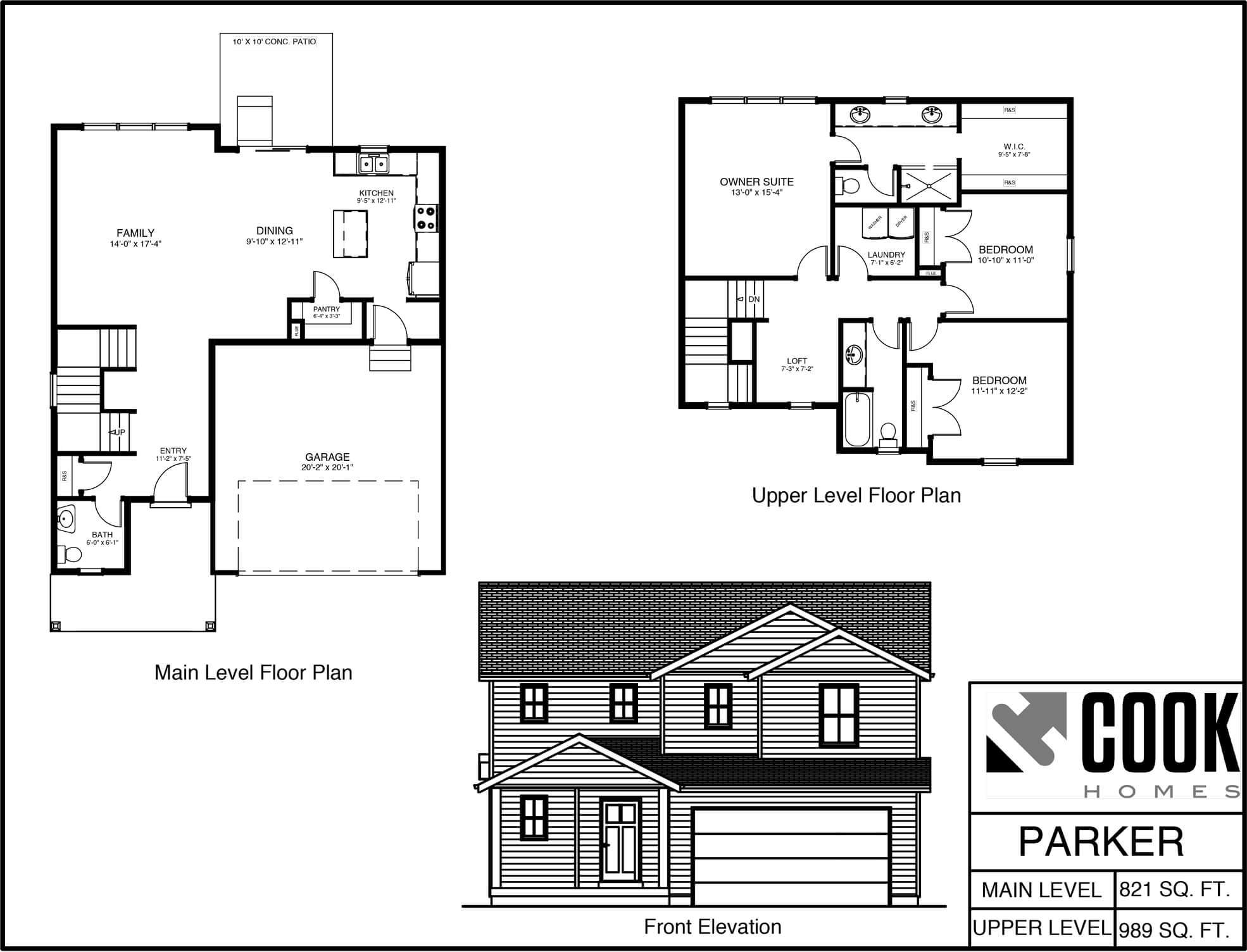 casa en Cook Homes por Cook Homes