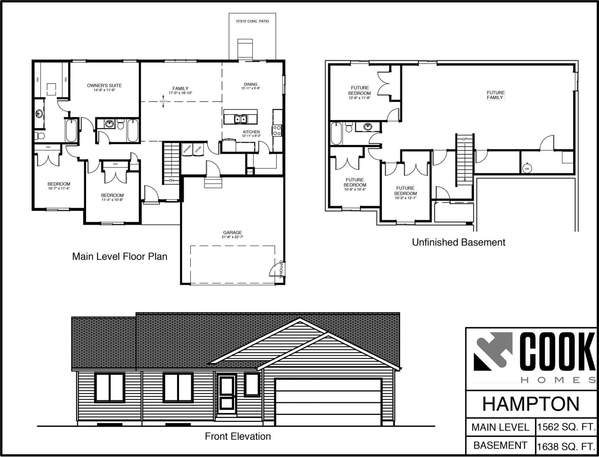 casa en Cook Homes por Cook Homes