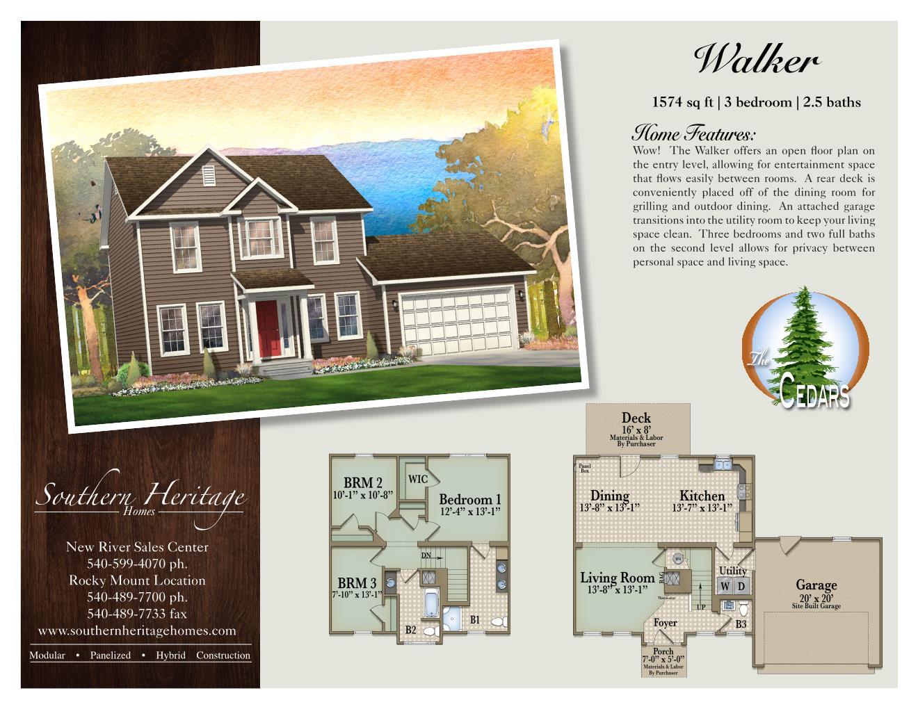 Southern Heritage Homes por Southern Heritage Homes en Lynchburg Virginia