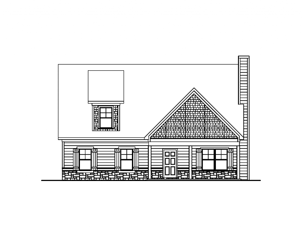 Wilmington Park por Freedom Home Builders en Atlanta Georgia