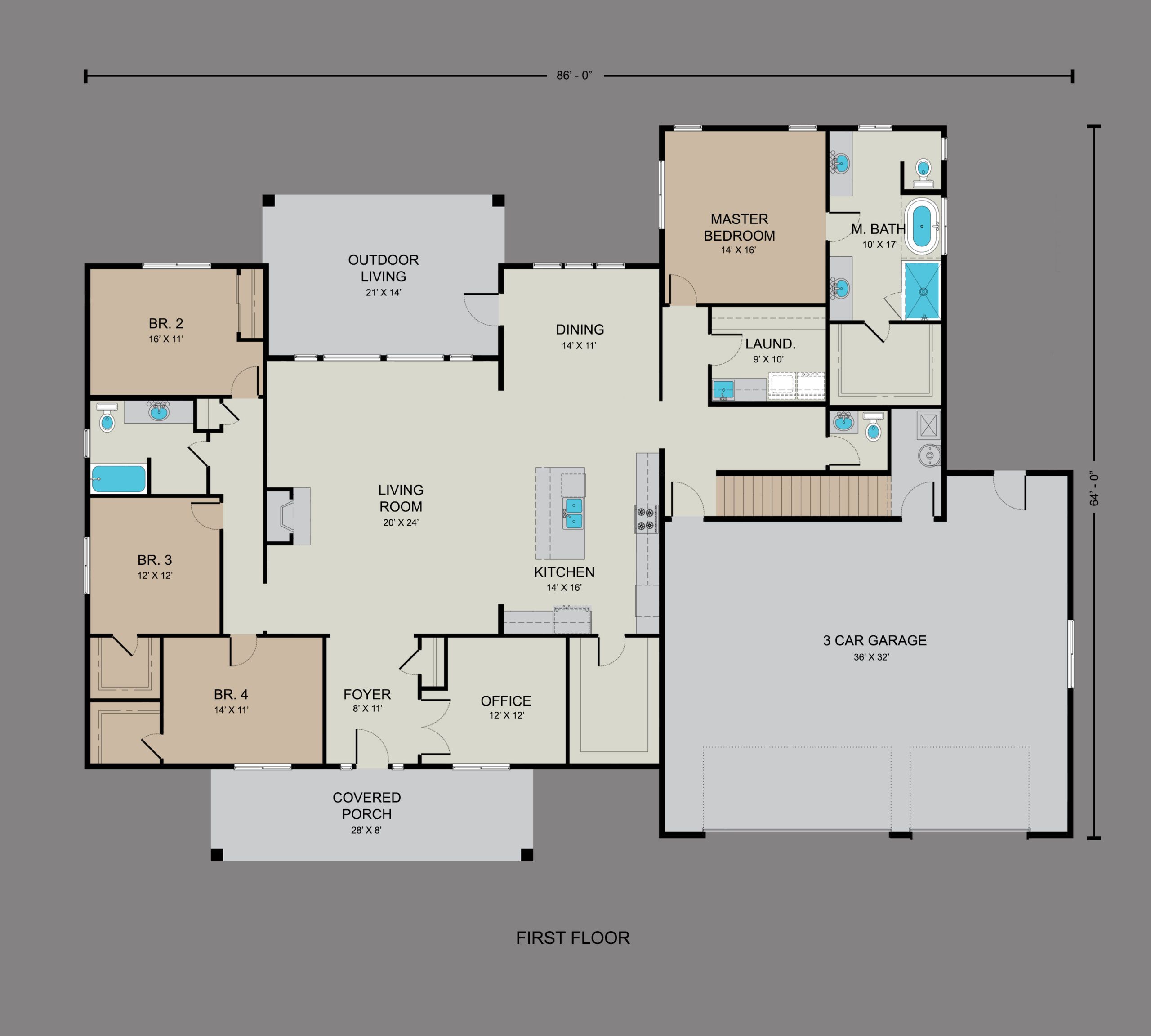 Greenwood 3424 - Diggs Custom Homes: Puyallup, Washington - Diggs Custom Homes