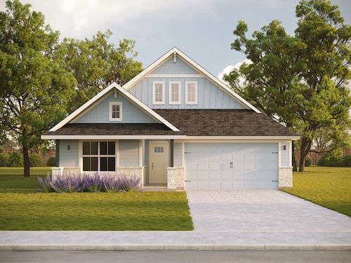 The Birdie - Gables at Tioga: Tioga, Texas - Red Gable Homes