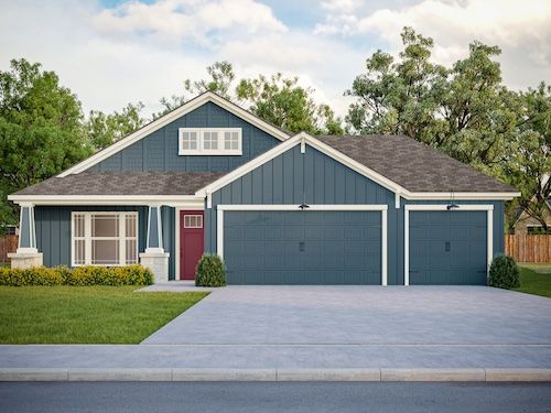 The Sparrow - Gables at Tioga: Tioga, Texas - Red Gable Homes