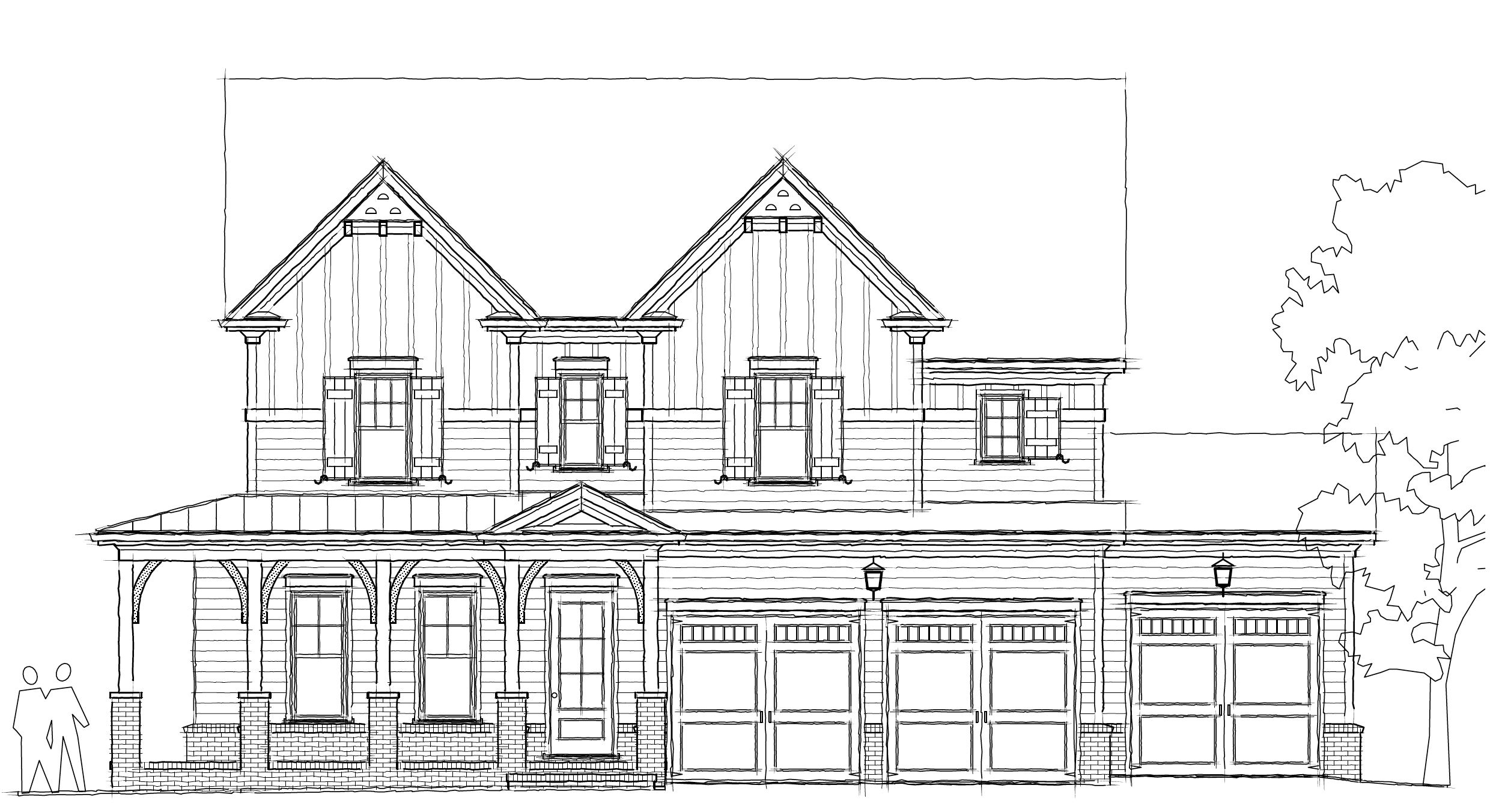 Austell por Leland Homes en Atlanta Georgia