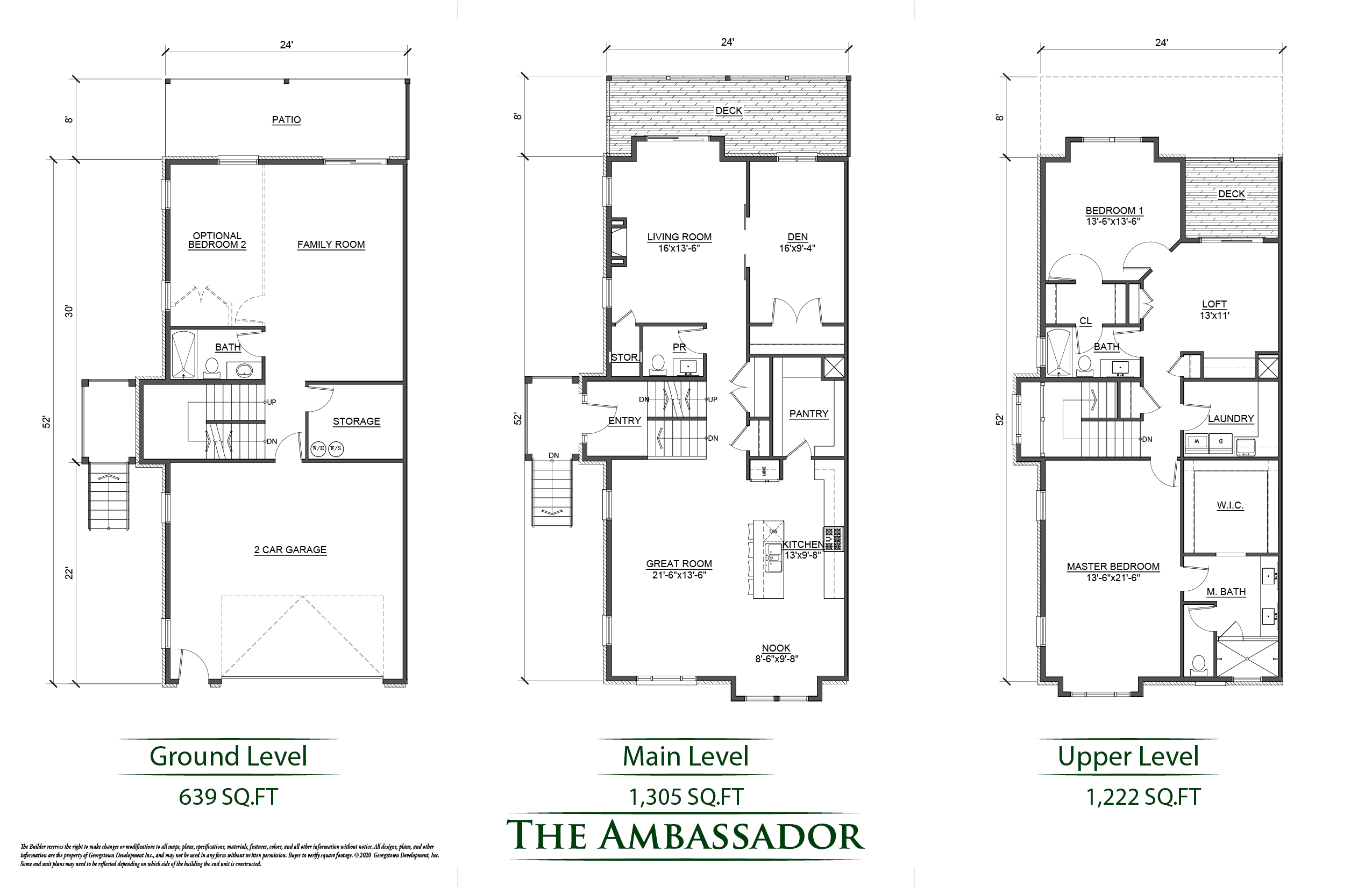 casa en Olde Ivy por Georgetown Development Inc.