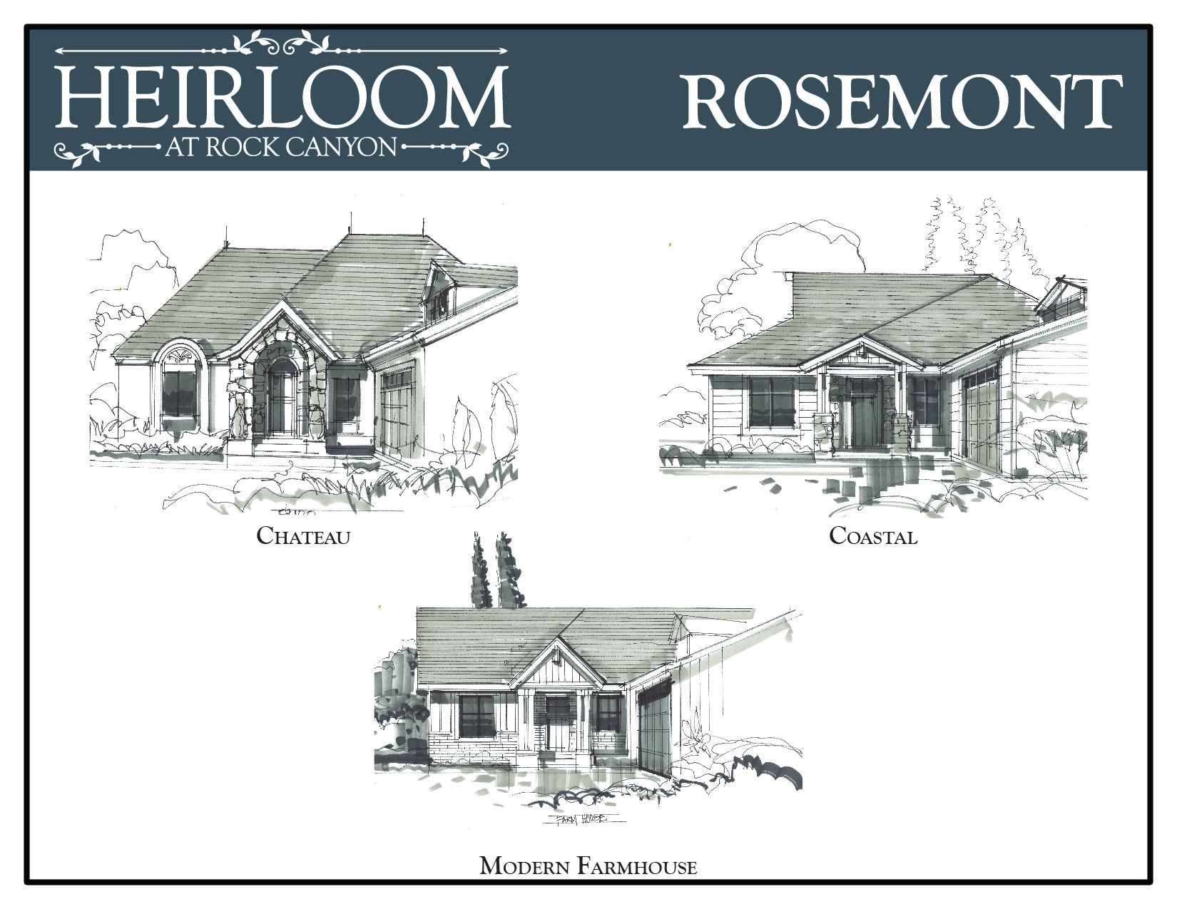 casa en Heirloom por Georgetown Development Inc.