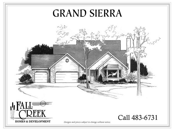 casa en Master ON Main por Fall Creek Homes