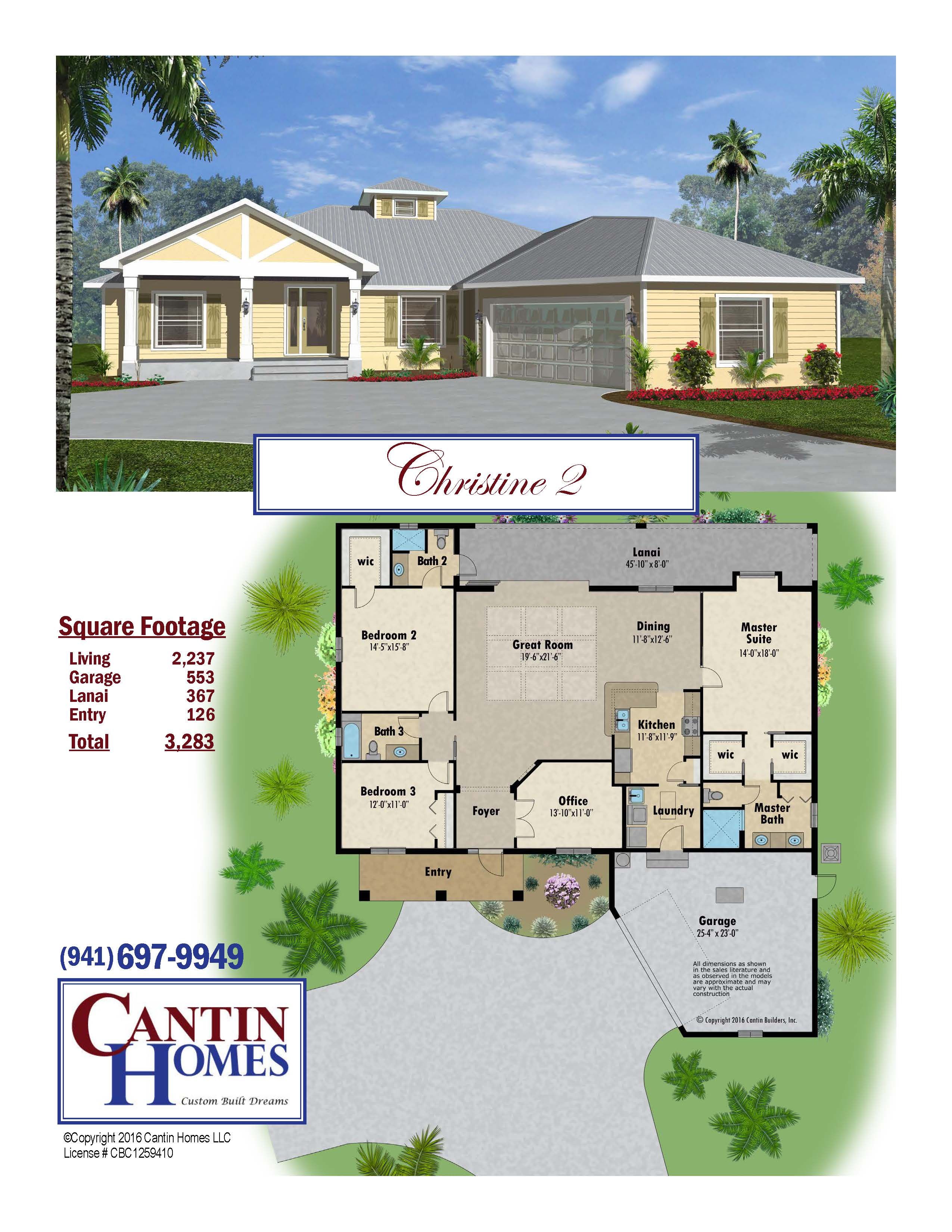 Cantin Homes por Cantin Homes en Punta Gorda Florida