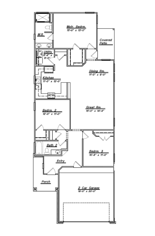 1505 - Mill Creek Trails: Magnolia, Texas - Colina Homes