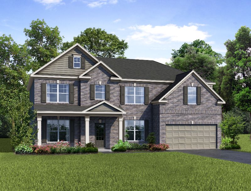 Sosebee Meadows por KM Homes en Atlanta Georgia
