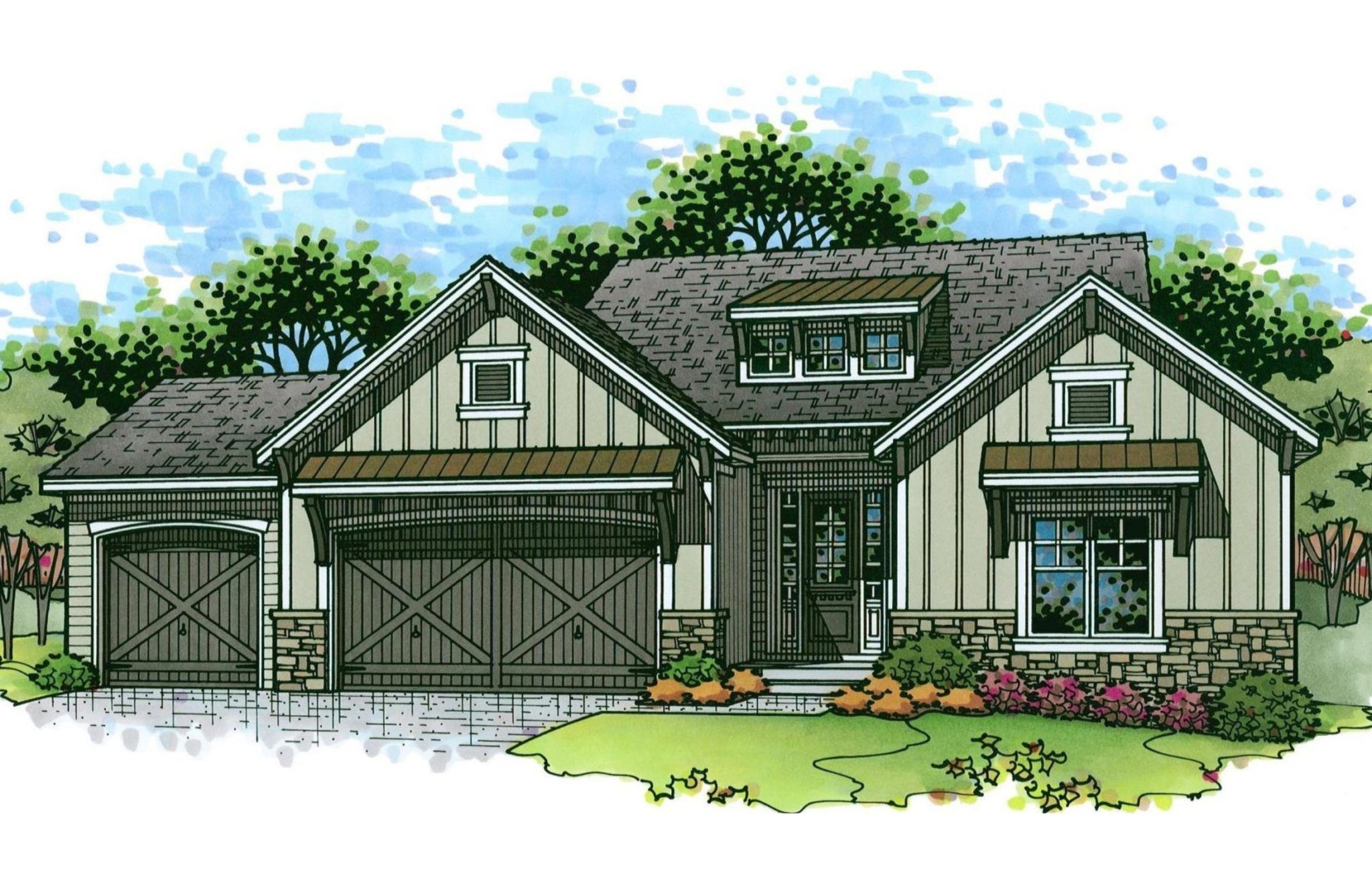 Roosevelt Farmhouse - Cadence Villas: Yonkers, New Jersey - Patriot Homes INC