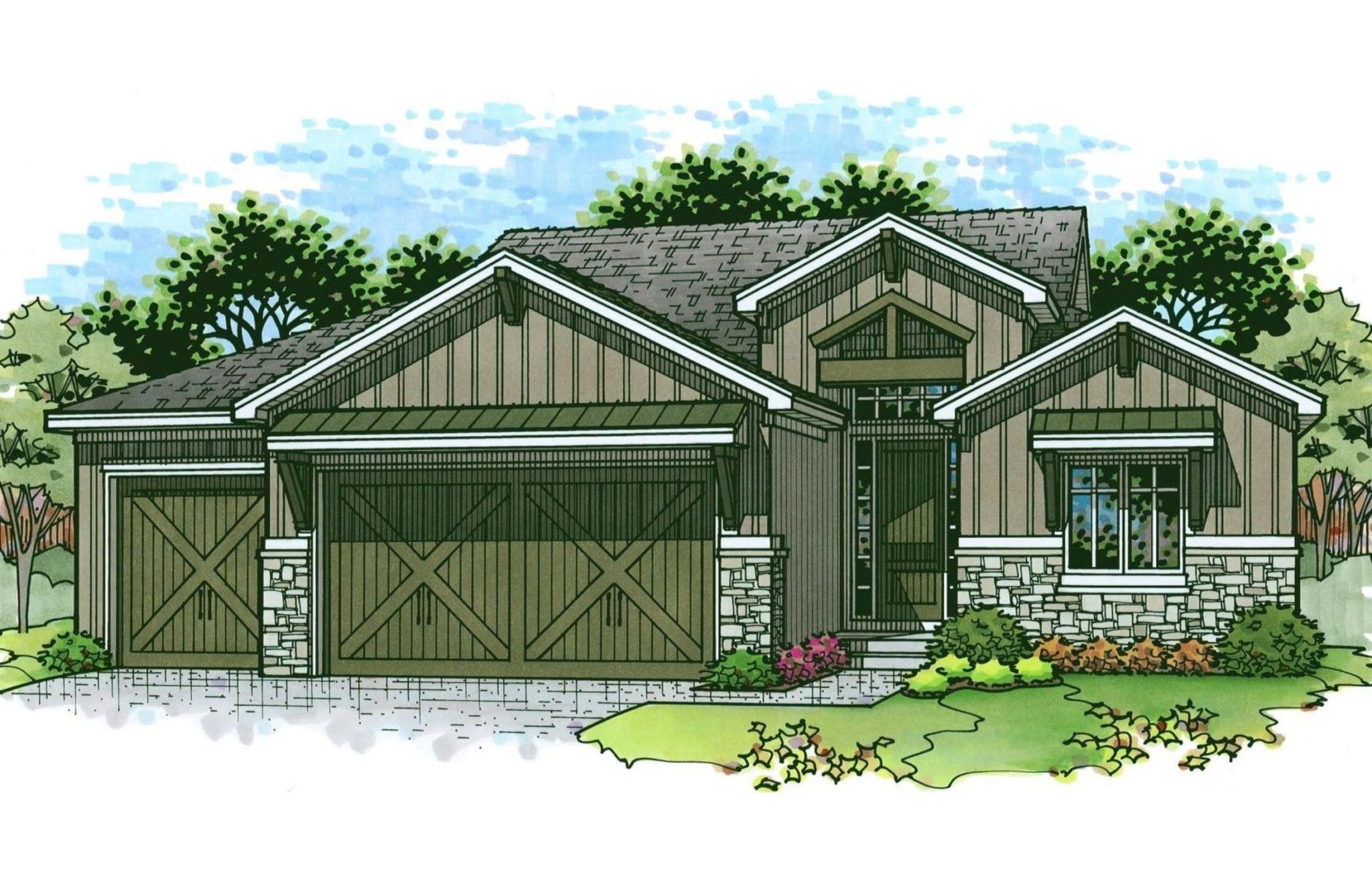 Plan 66 - Cadence Villas: Yonkers, New Jersey - Patriot Homes INC