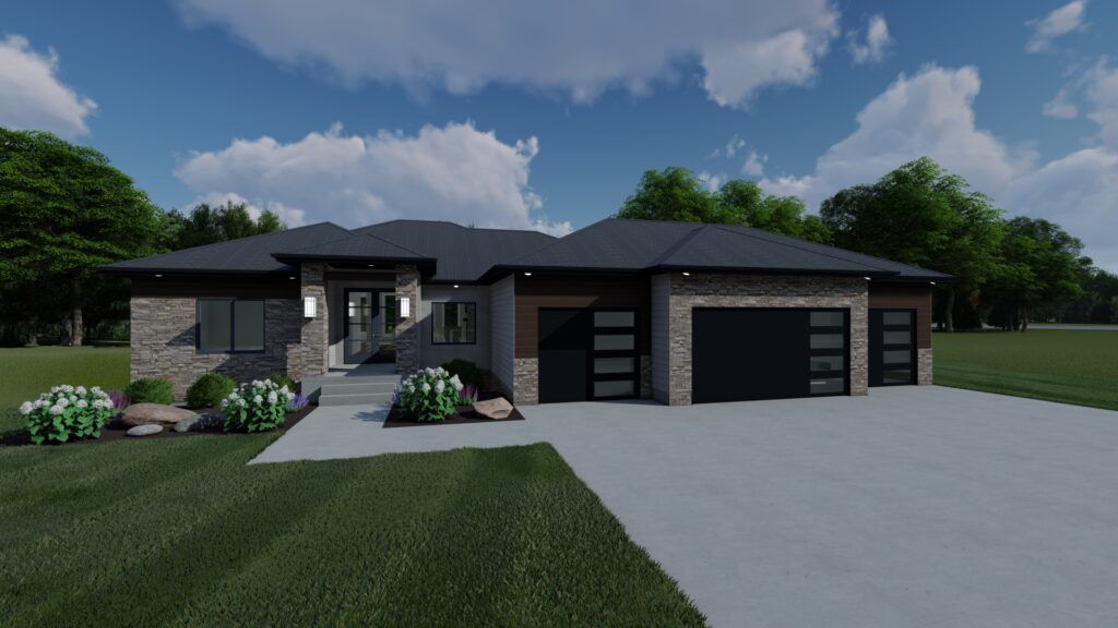 casa en Todd Menard Construction por Todd Menard Construction
