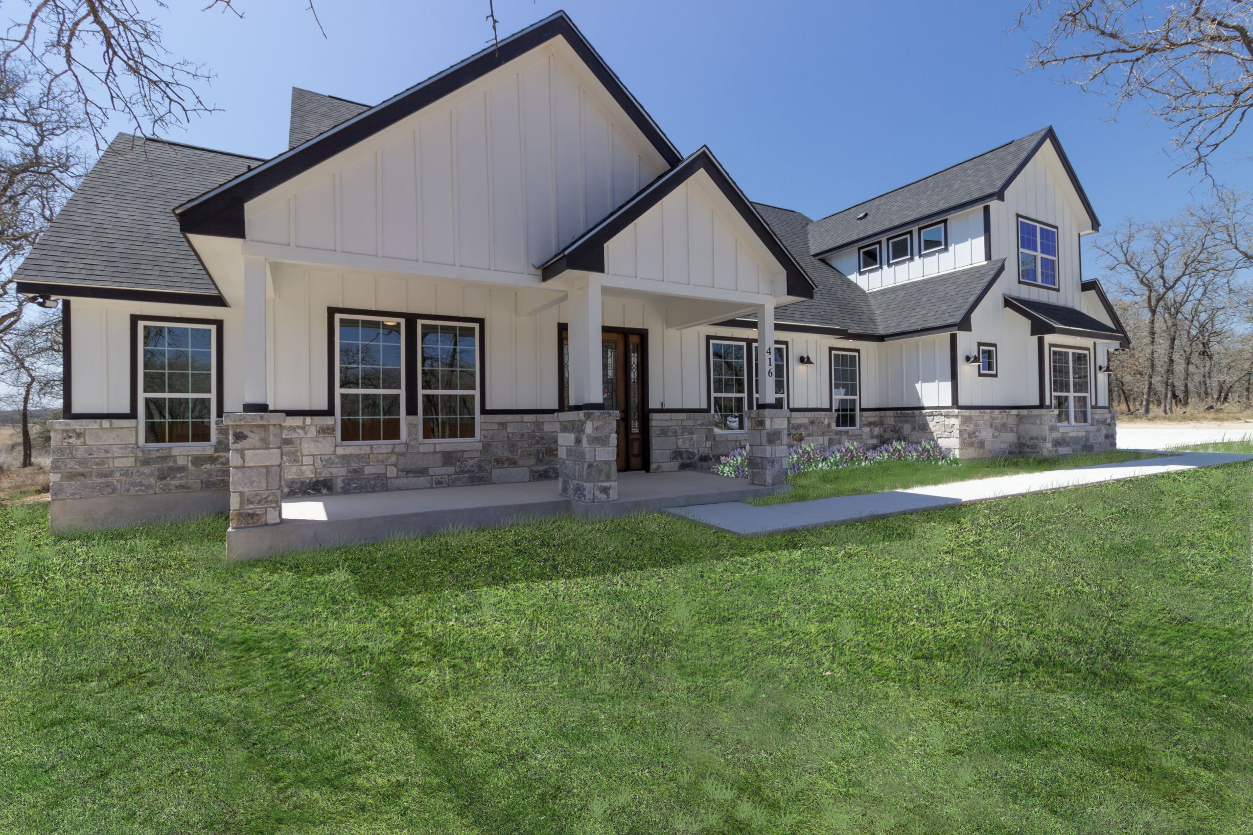 casa en Cibolo Ridge por Olin Johnson Homes