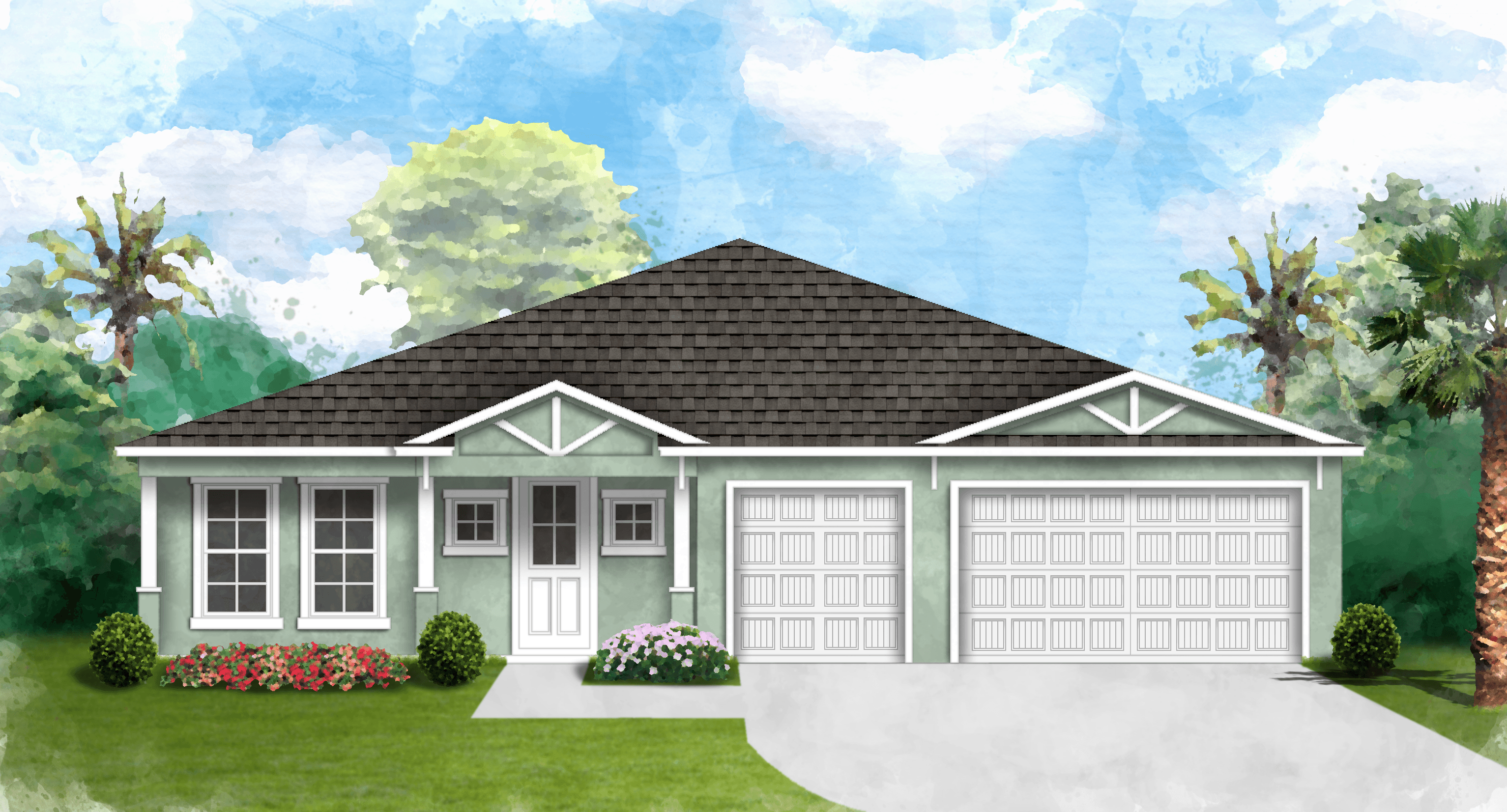 Build On Your Site por Gallery Homes en Daytona Beach Florida