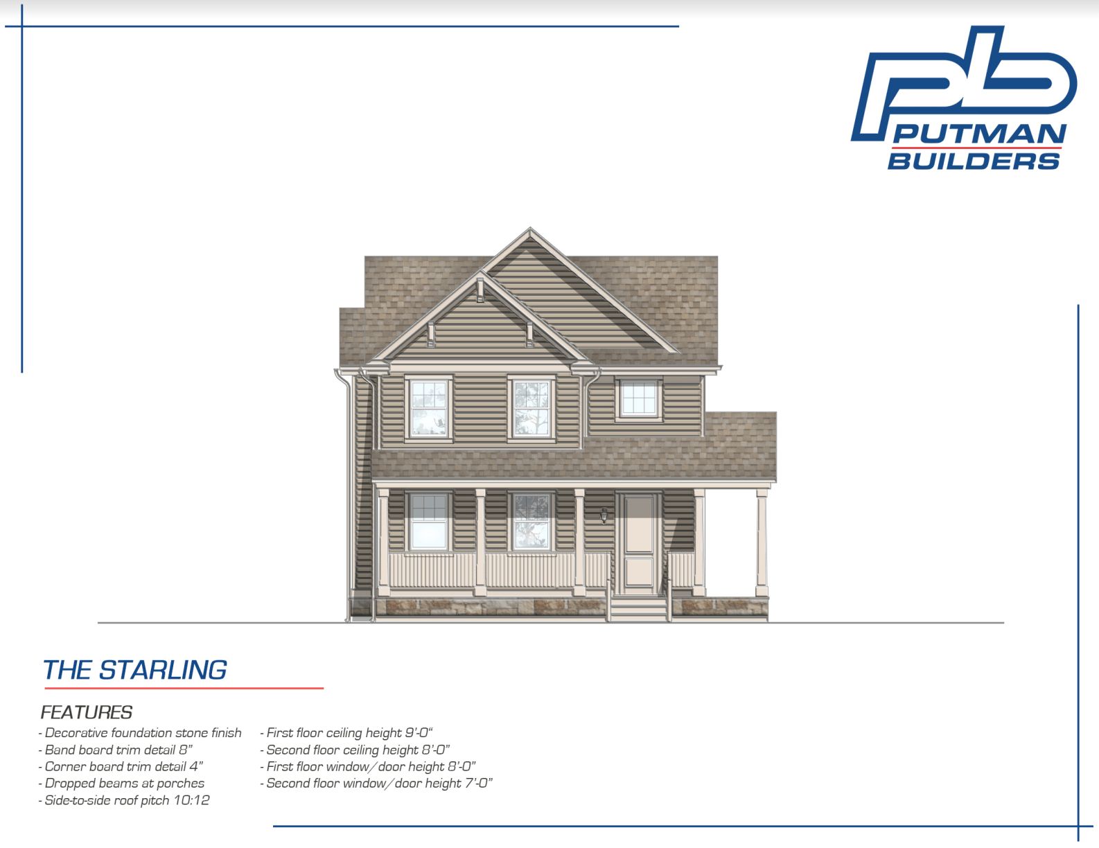 Burns Harbor Lot 160 - Burns Harbor: Chesterton, Indiana - Putman Builders