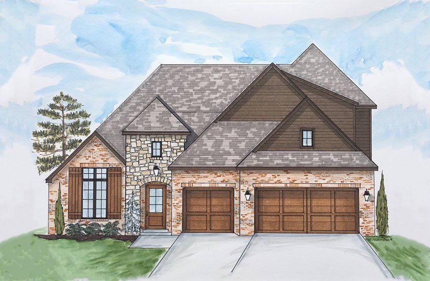 Two - The Meadows: Owasso, Oklahoma - Executive Homes, LLC