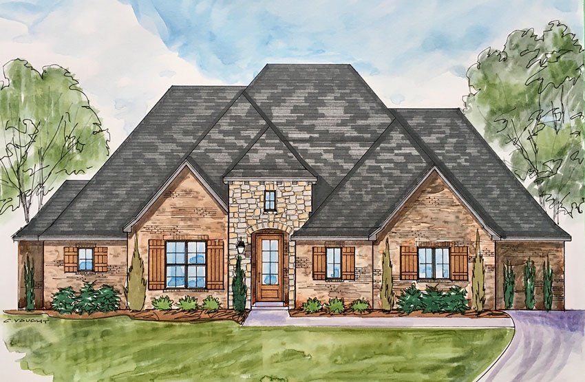 Plan 223 - Elwood Meadows: Glenpool, Oklahoma - Executive Homes, LLC