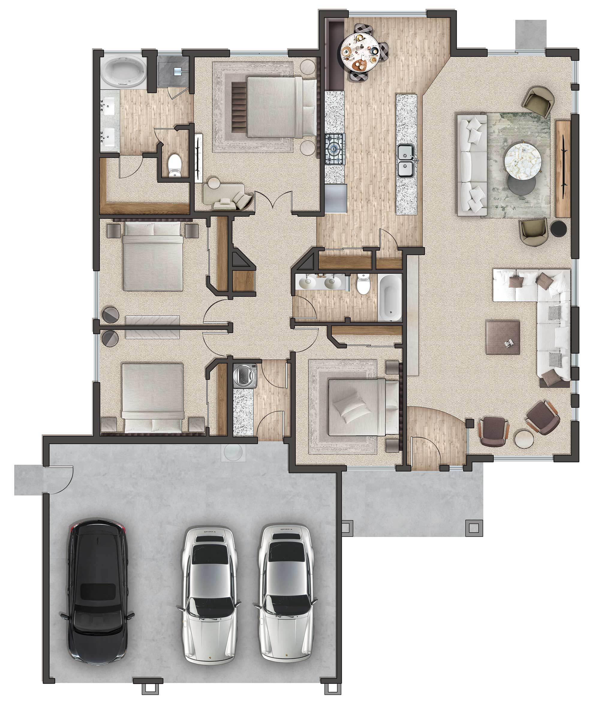 casa en Desert Breeze por Artisan Homes