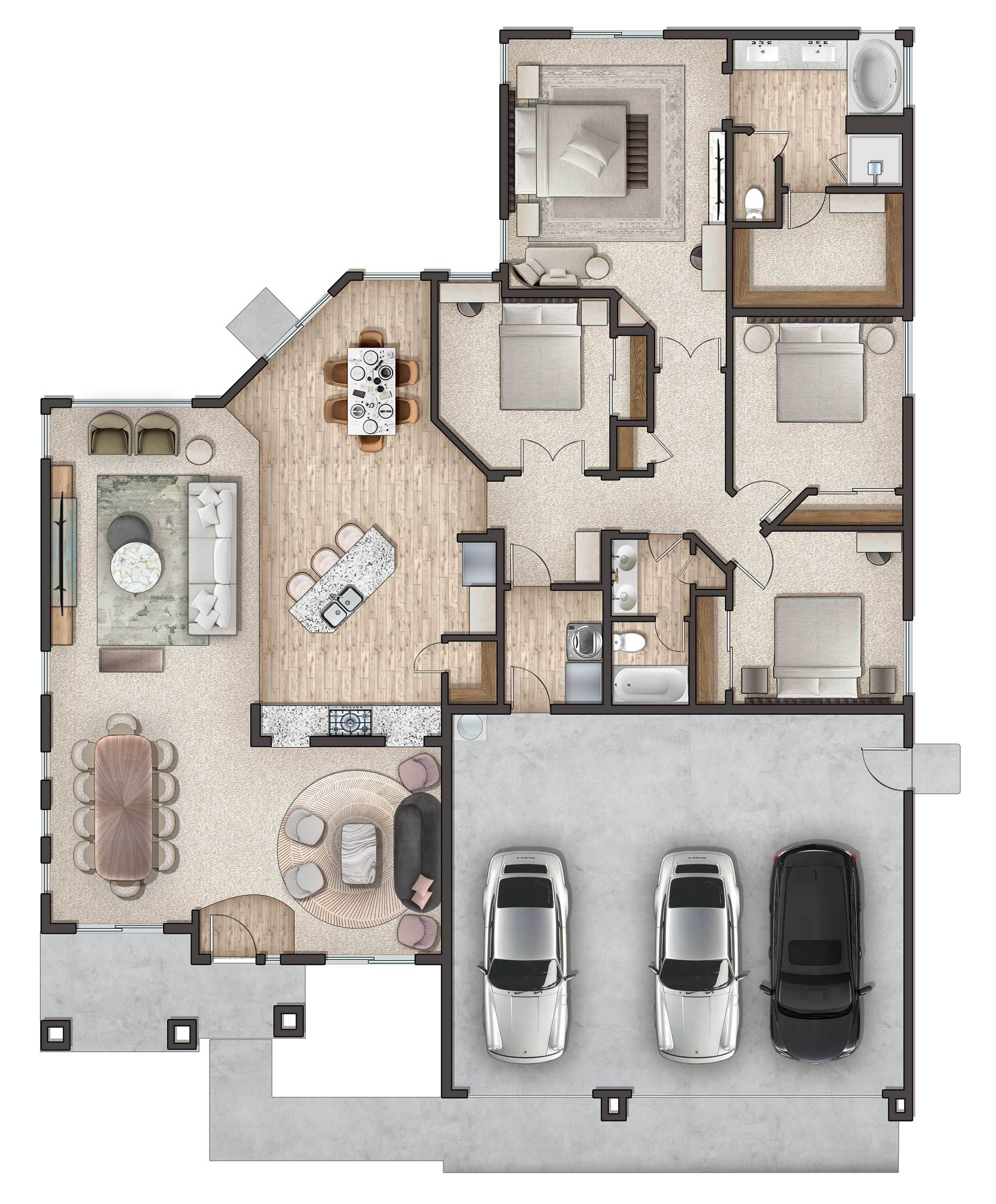 casa en Desert Breeze por Artisan Homes