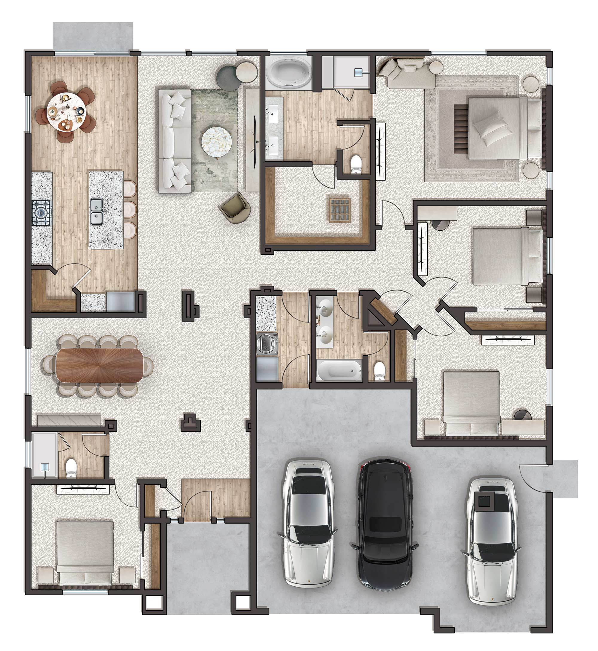 Desert Breeze por Artisan Homes en Reno Nevada