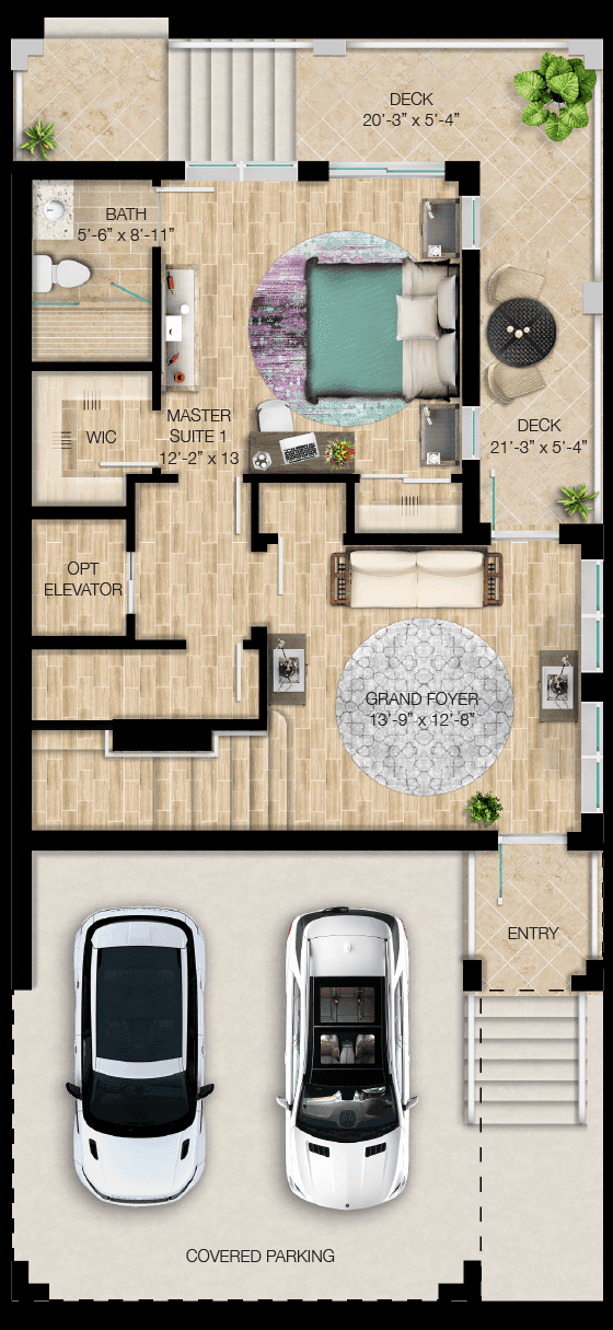 casa en Playa Largo Ocean Residences por Prime Homebuilders