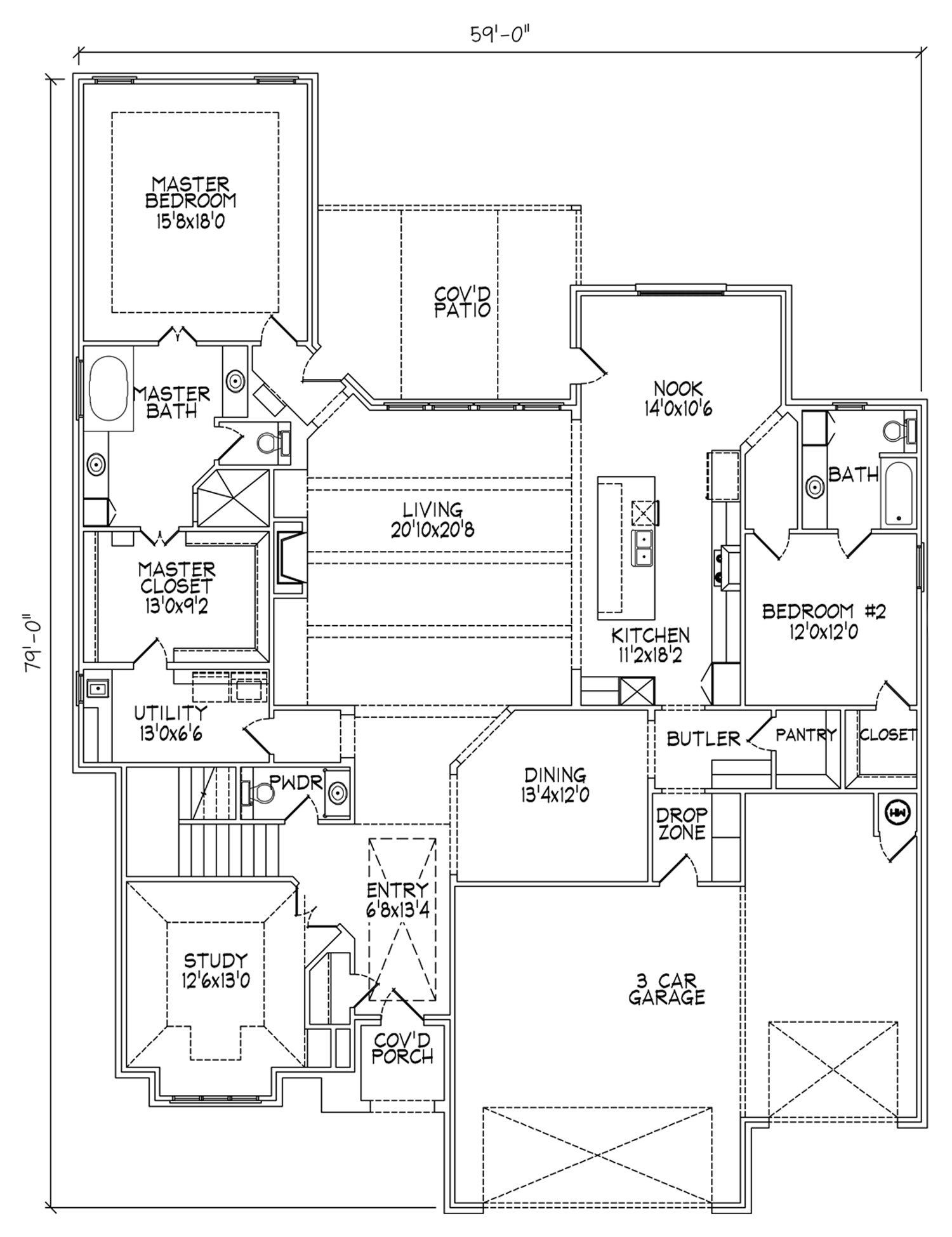 Prestige Ponds por Executive Homes, LLC en Tulsa Oklahoma