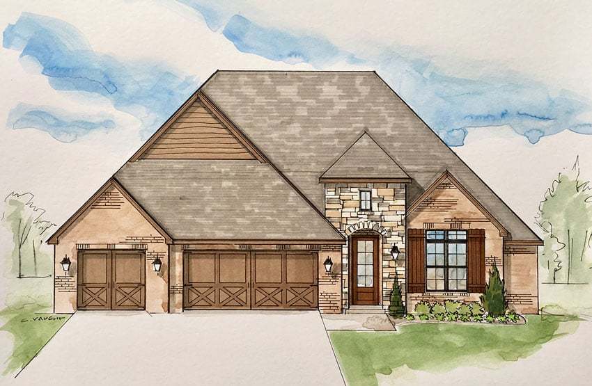 One - The Village At Southern Trails II: Broken Arrow, Oklahoma - Executive Homes, LLC