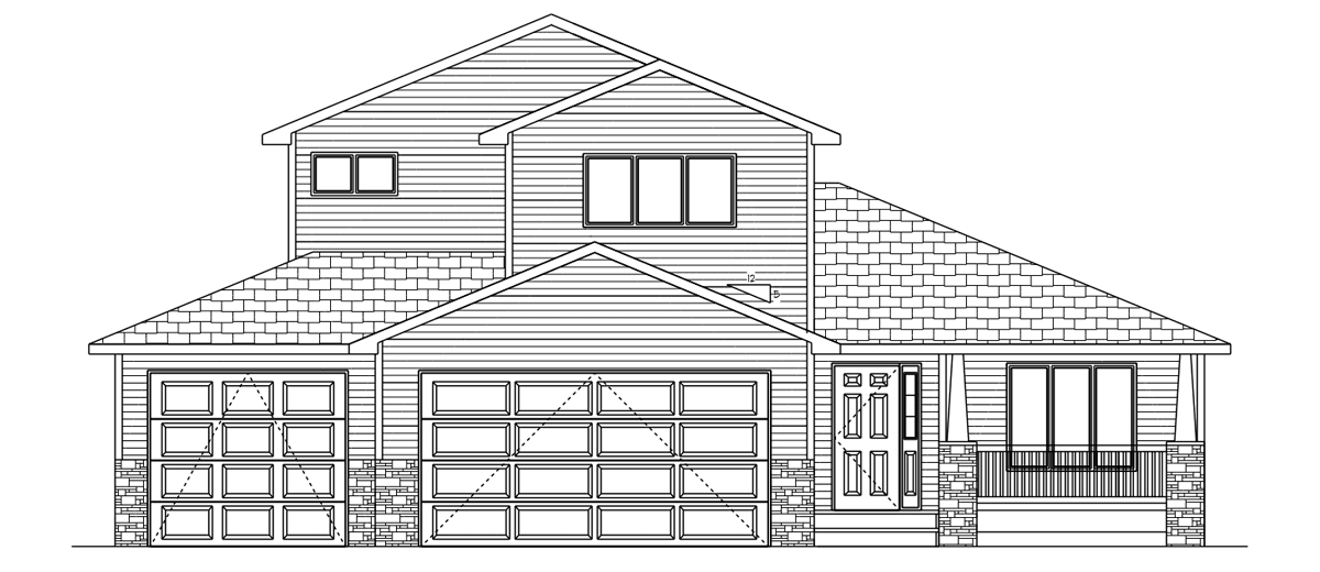 casa en Huntington Cottage por Huntington Homes