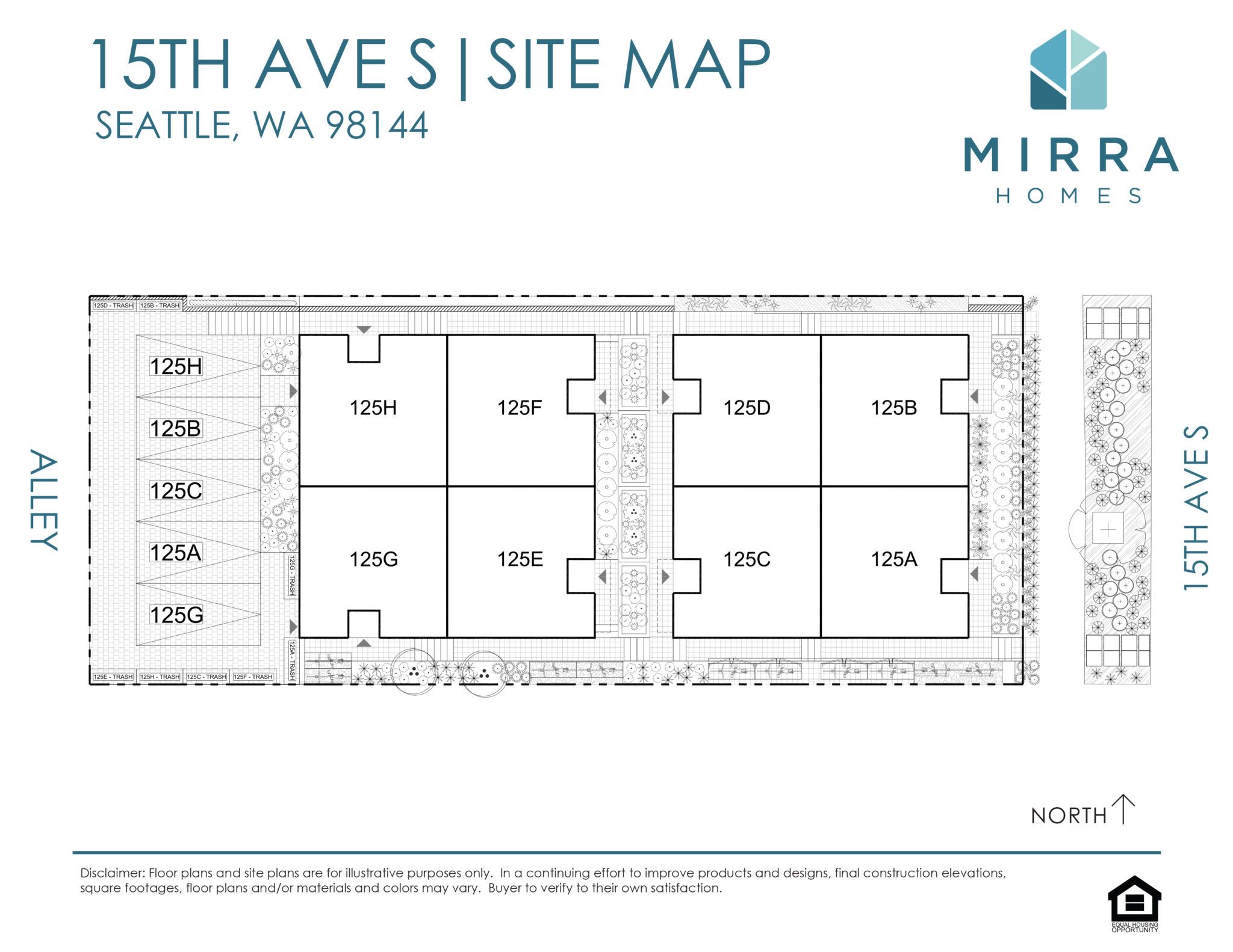 Linden Ave N por Mirra Homes, LLC en Seattle-Bellevue Washington