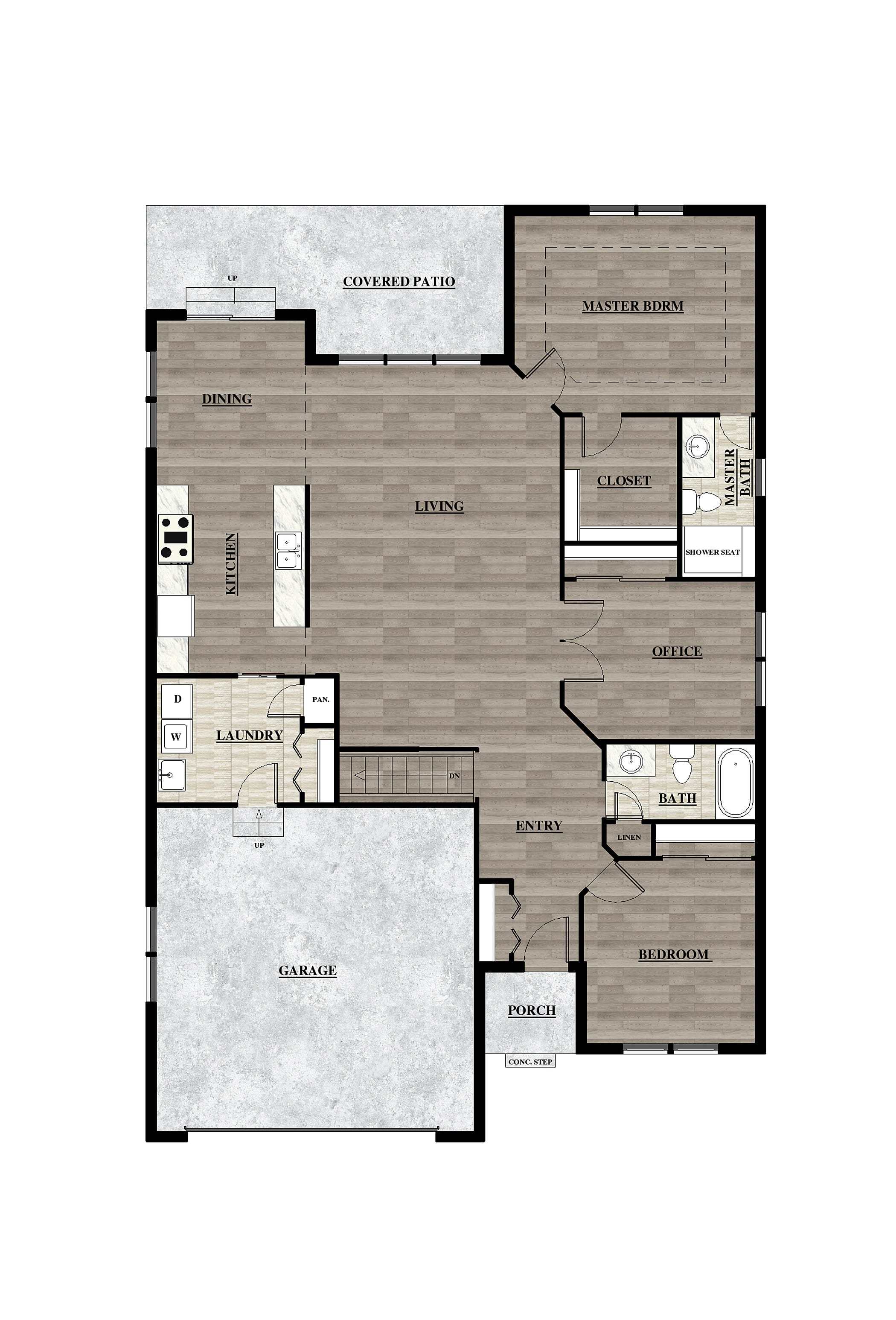 casa en Villas At ST por Armani Development Inc