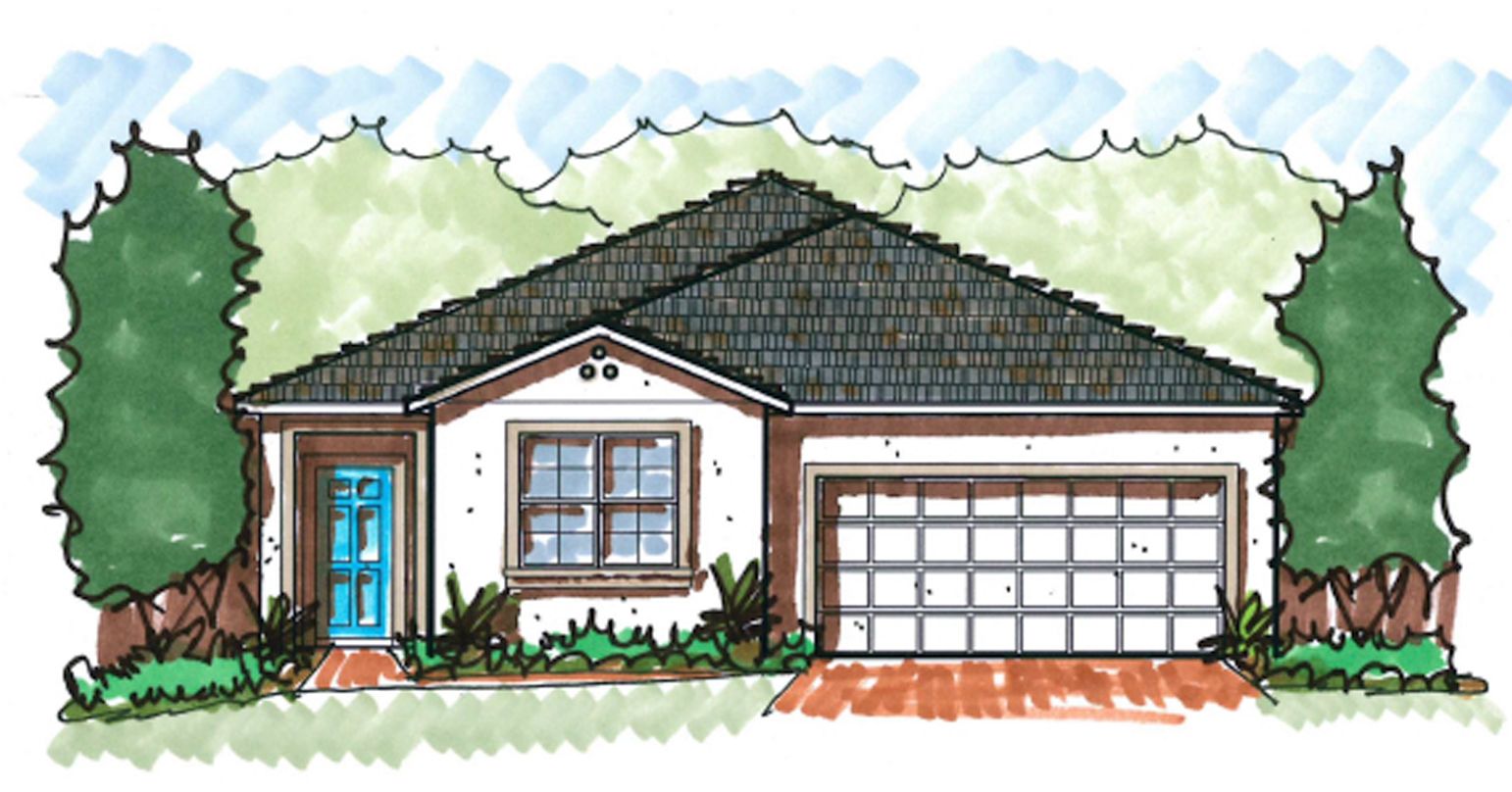 Iris Floor Plan - Surrey Homes: Winter Park, Florida - Surrey Homes