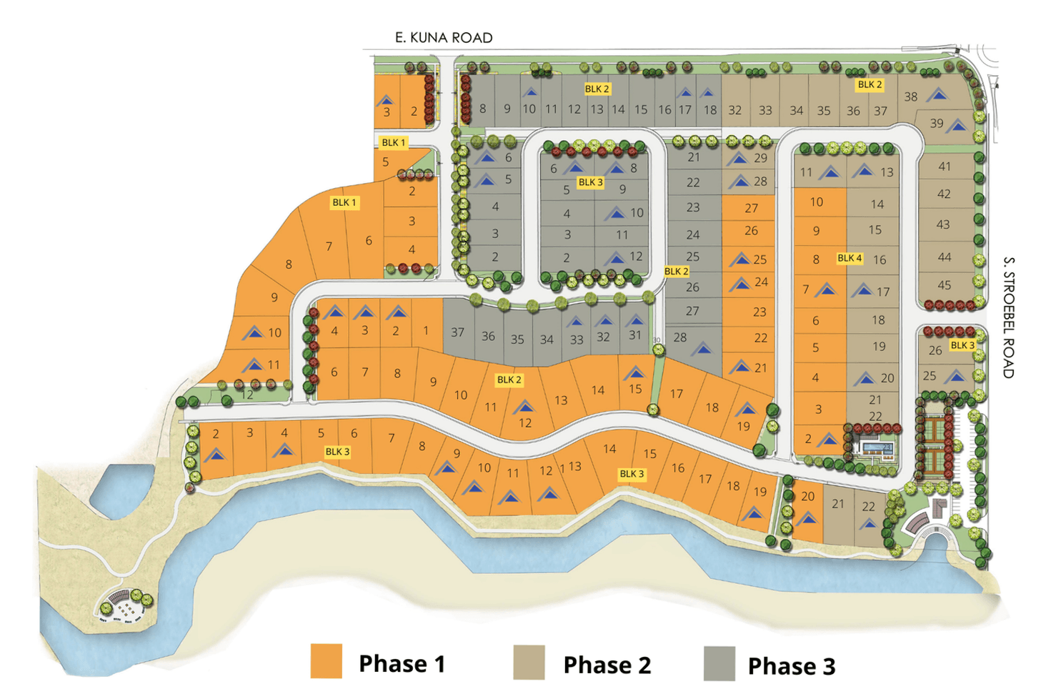 Indian Creek Ranch at Rising Sun por Sterling Homes en Boise Idaho