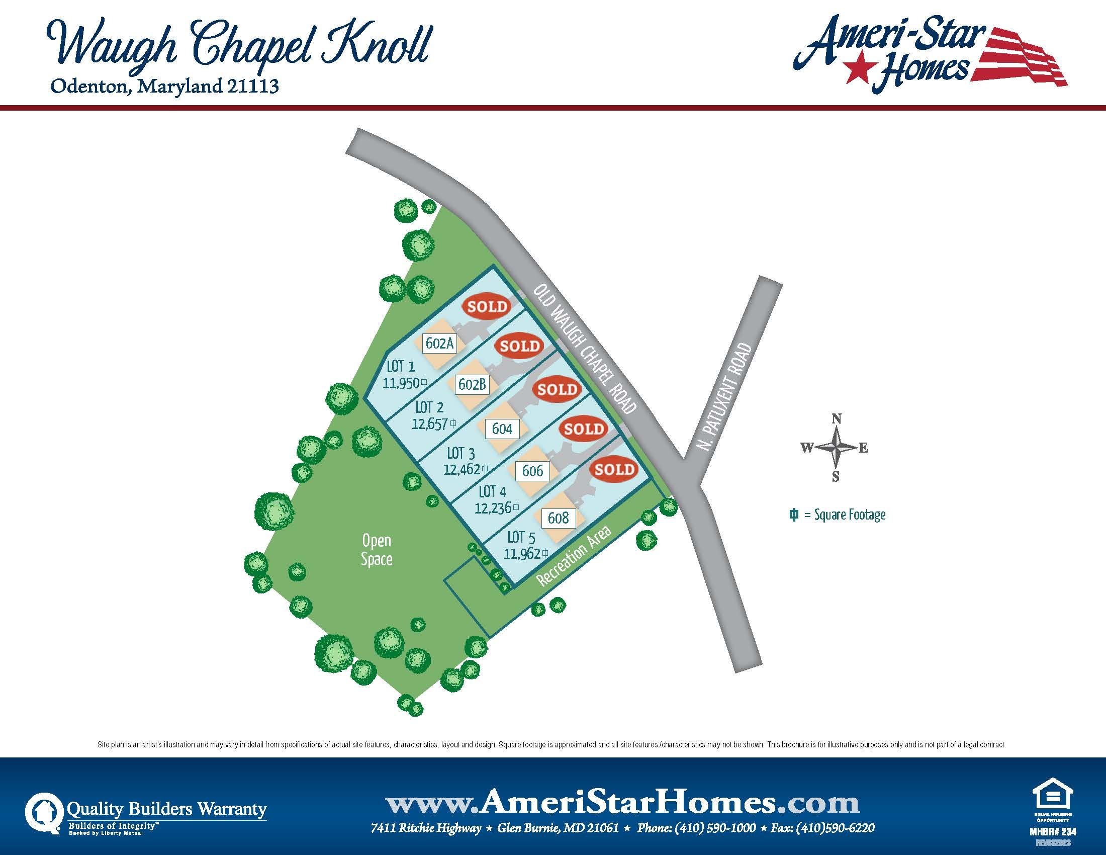 casa en Waugh Chapel Knoll por Ameri-Star Homes