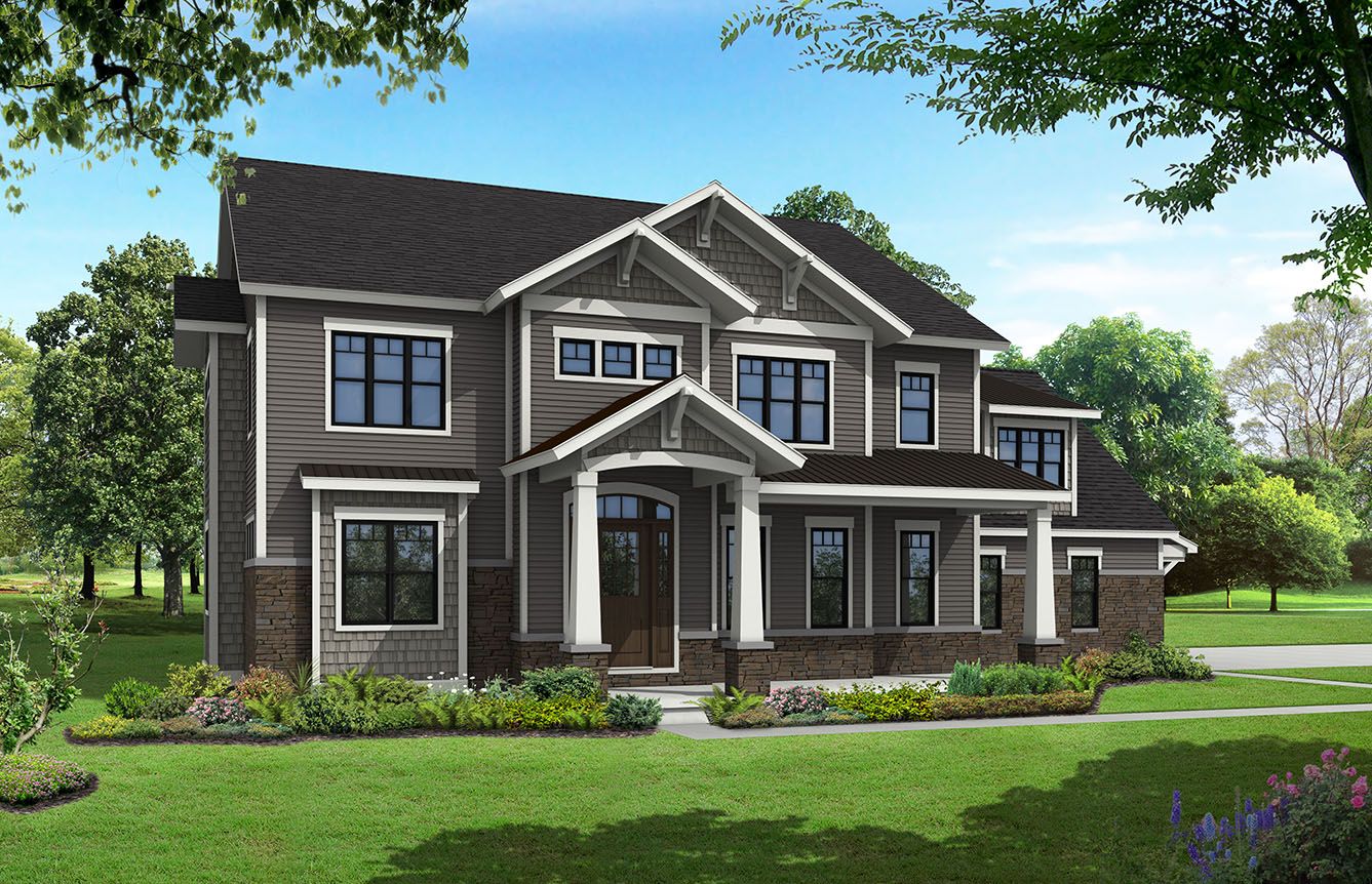 casa en Reserve At Scioto Bluff por Manor Homes