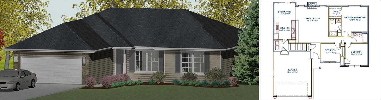 casa en Ambassador Homes, LLC. por Ambassador Homes, LLC.