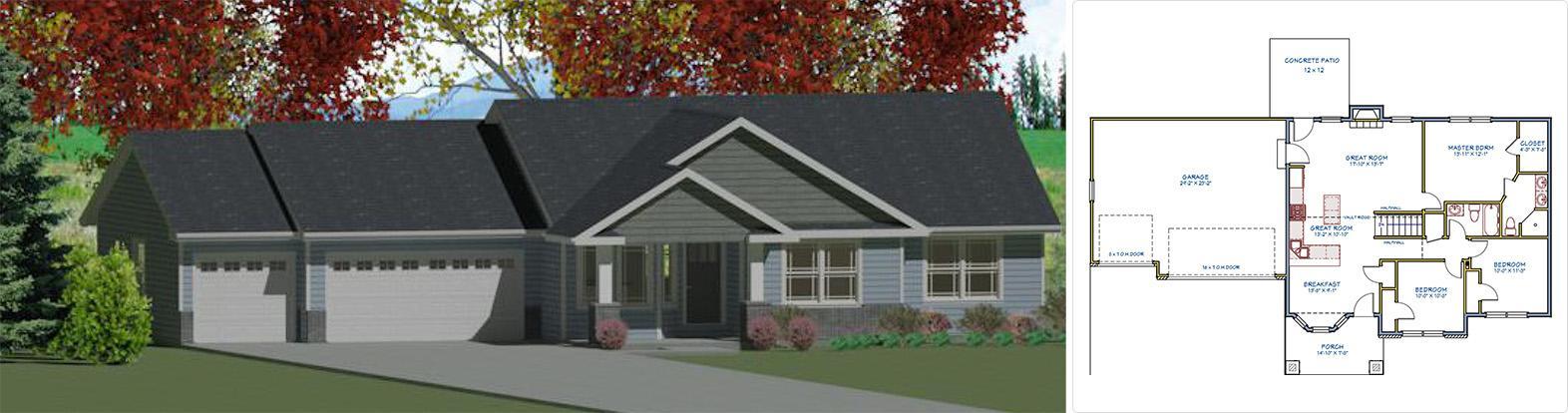 Ambassador Homes, LLC. por Ambassador Homes, LLC. en Rockford Illinois