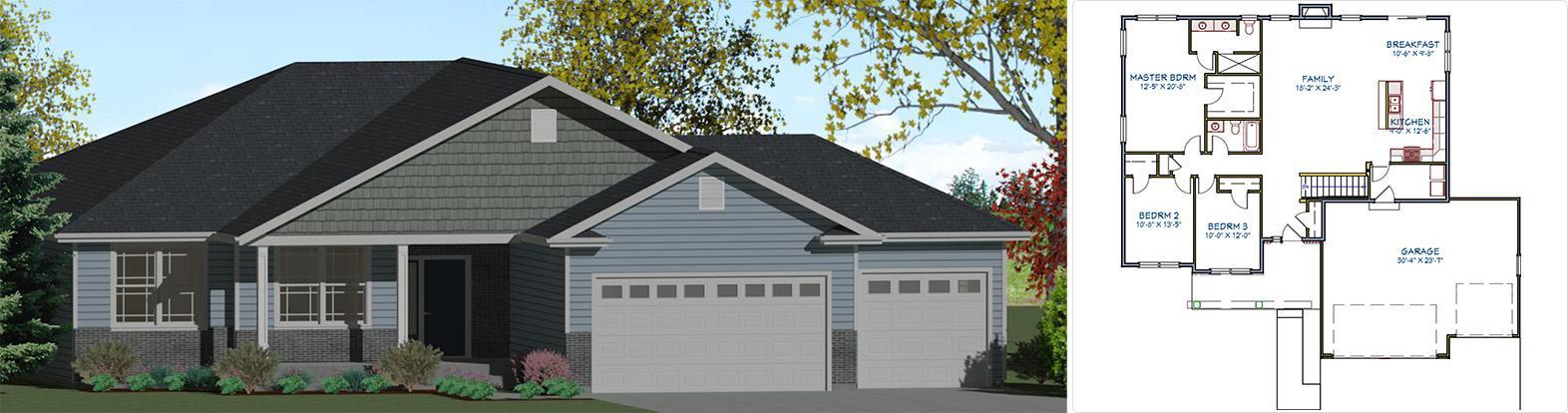 casa en Ambassador Homes, LLC. por Ambassador Homes, LLC.