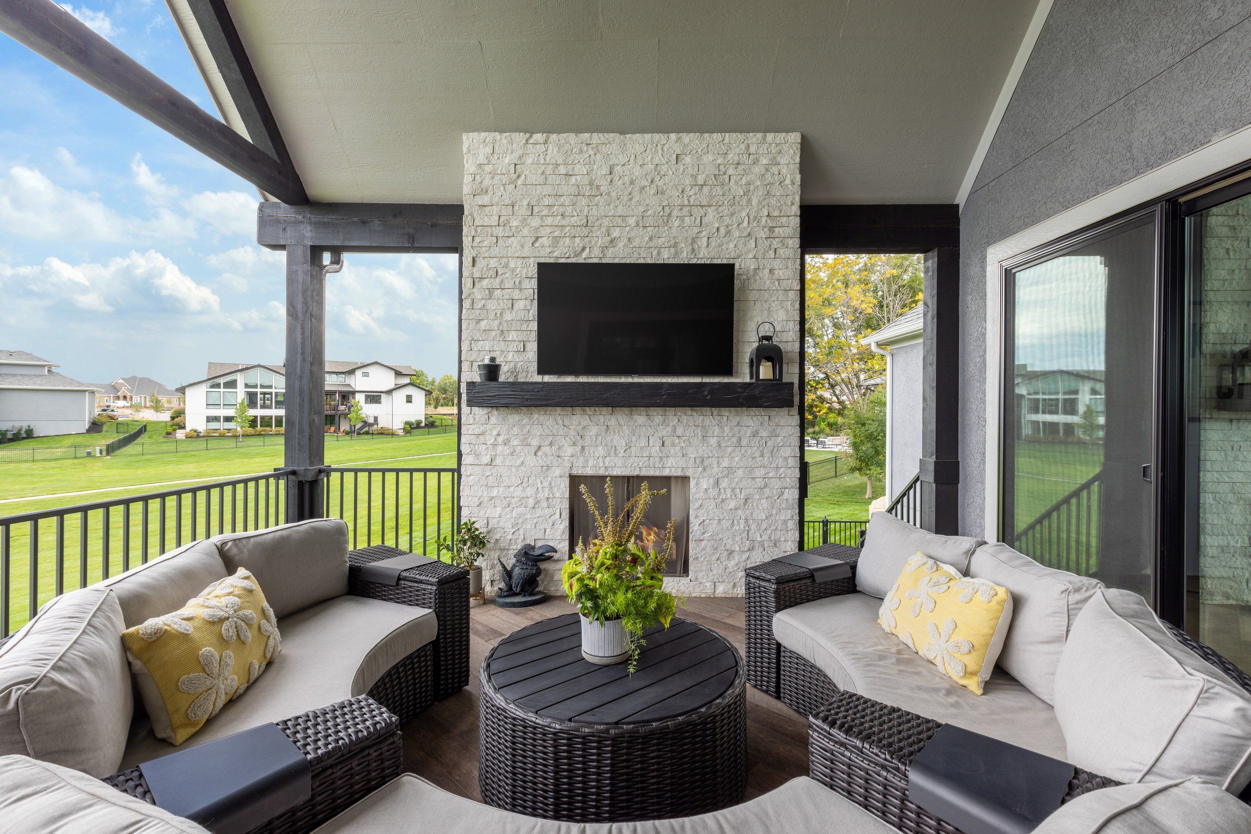 casa en John Geer Custom Homes por Geer Custom Homes