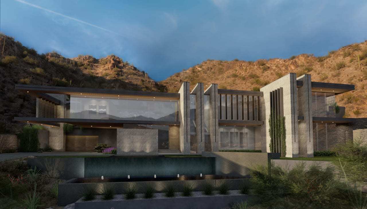 casa en Crown Canyon por Bedbrock Developers