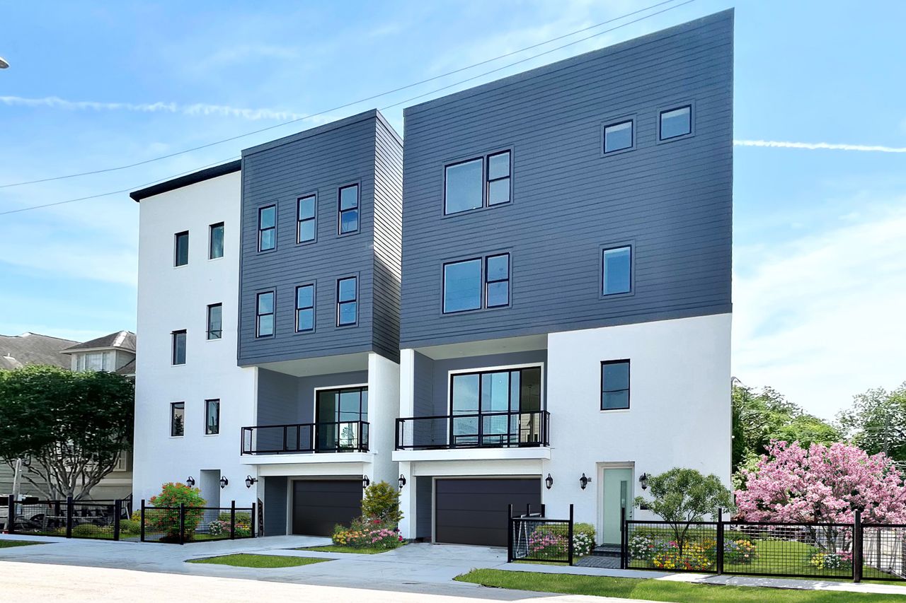 Crocker Street por InTown Homes en Houston Texas