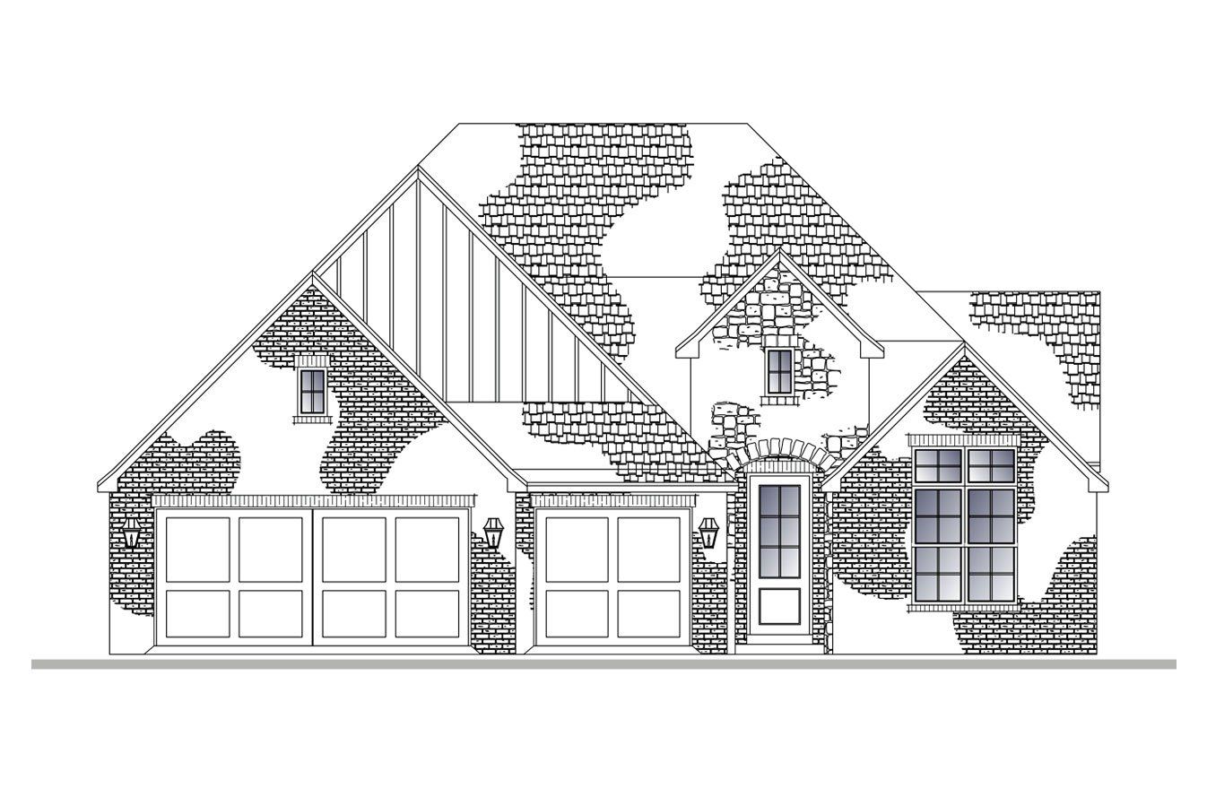 Plan 2155 - The Village At Southern Trails II: Broken Arrow, Oklahoma - Executive Homes, LLC