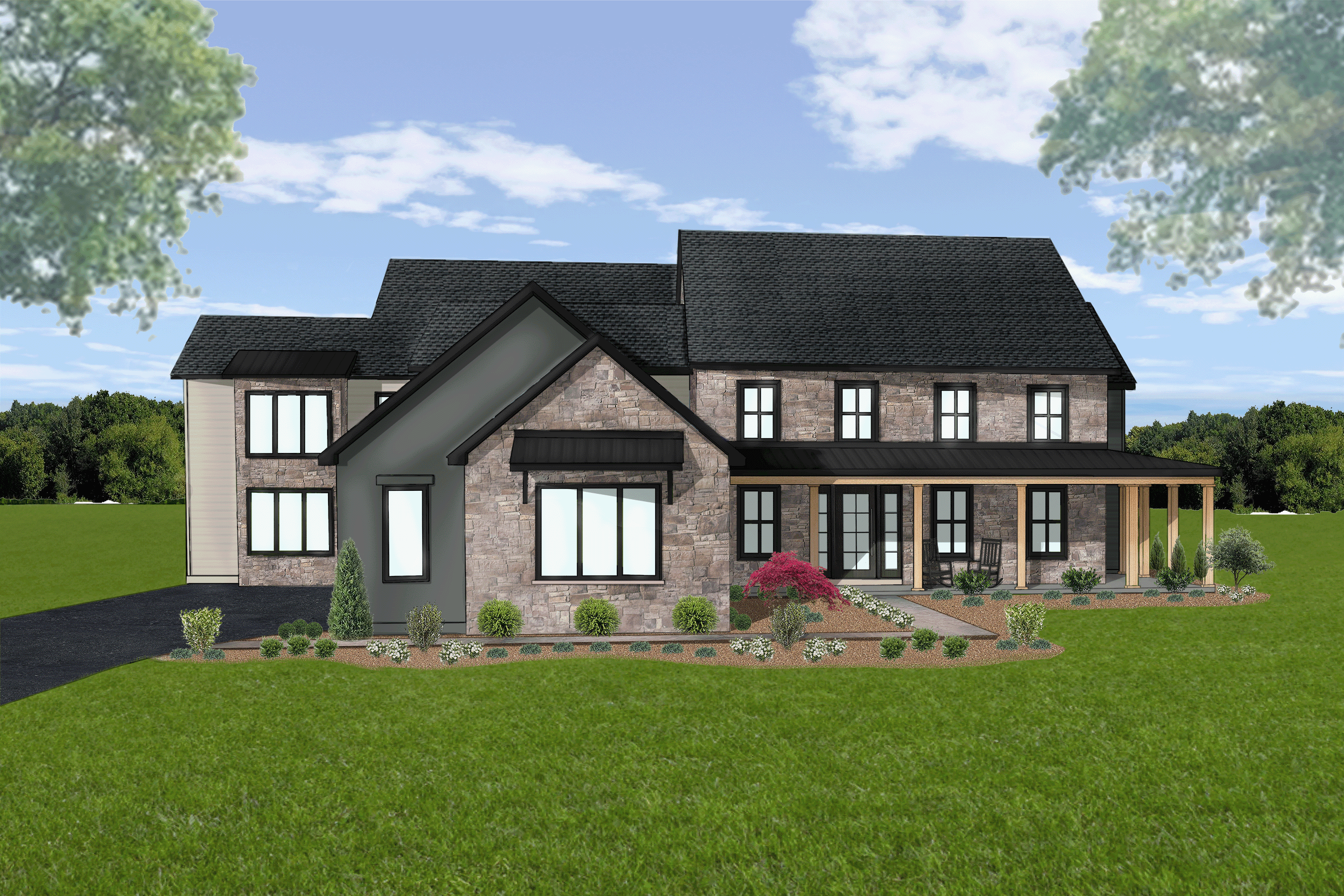 casa en The Preserve At Stonehill Farm por Musser Home Builders, INC