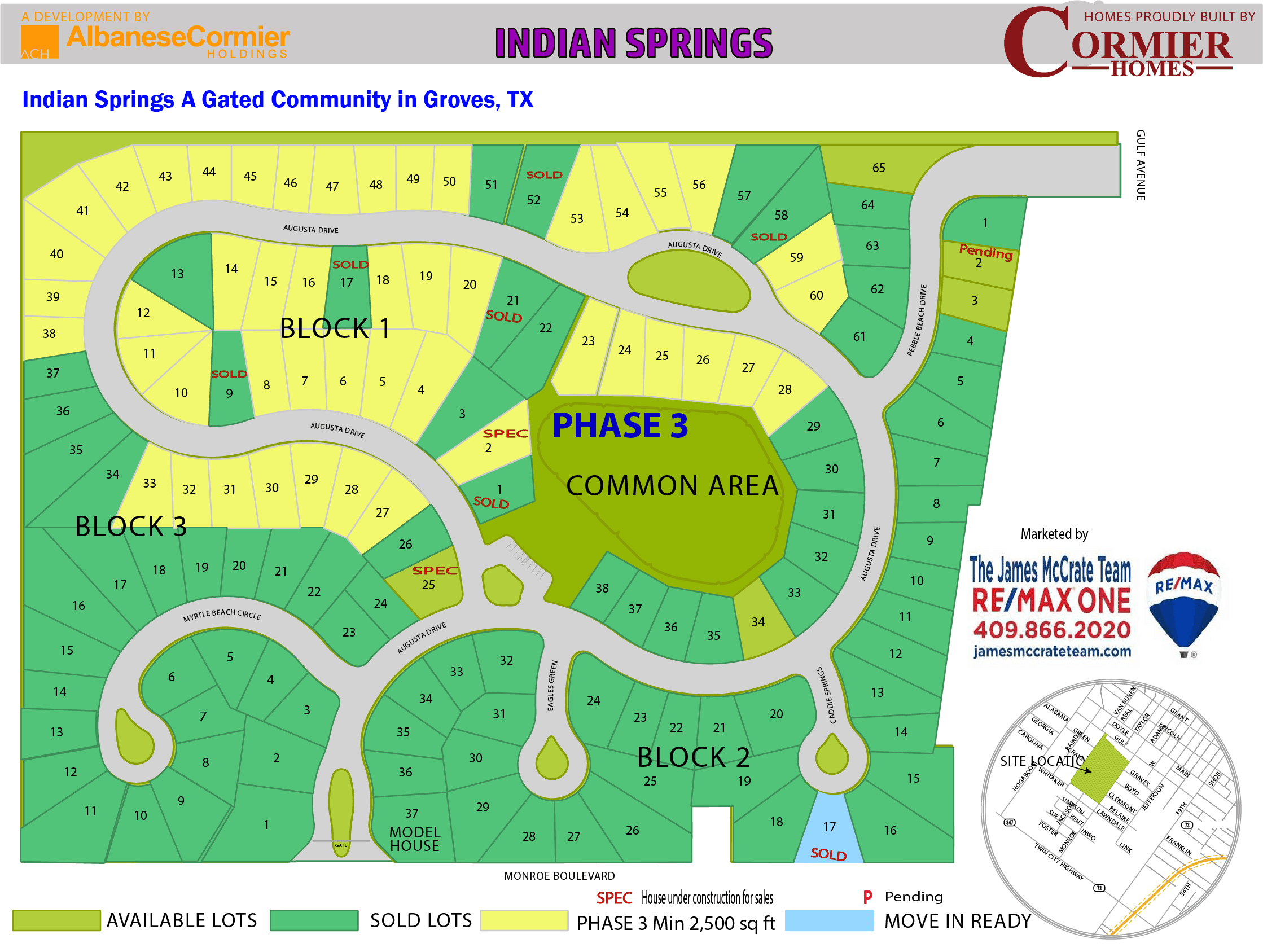 Indian Springs - Groves, TX
