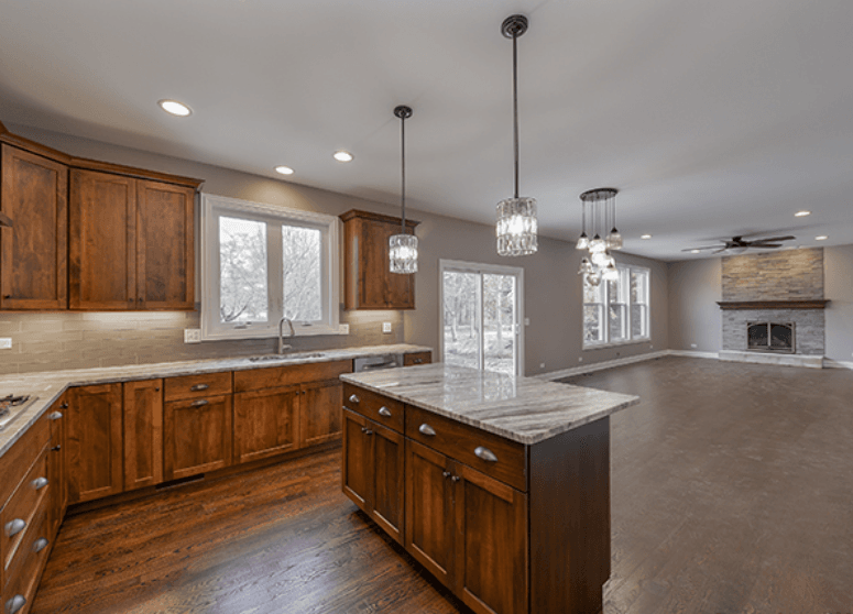 casa en McMasterFaganel Custom Homes por McMasterFaganel Custom Homes