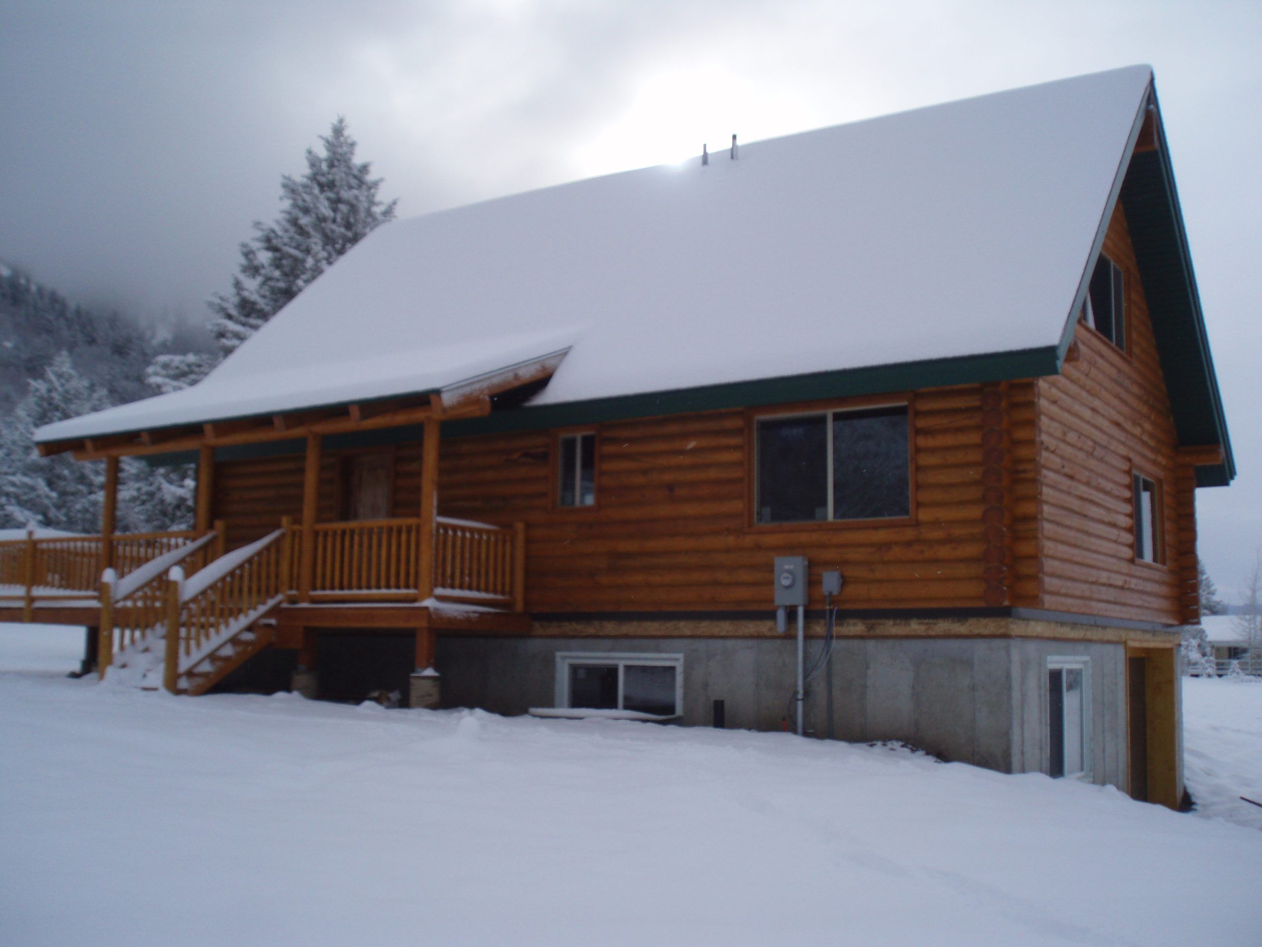 casa en Bear River Country Log Homes por Bear River Country Log Homes